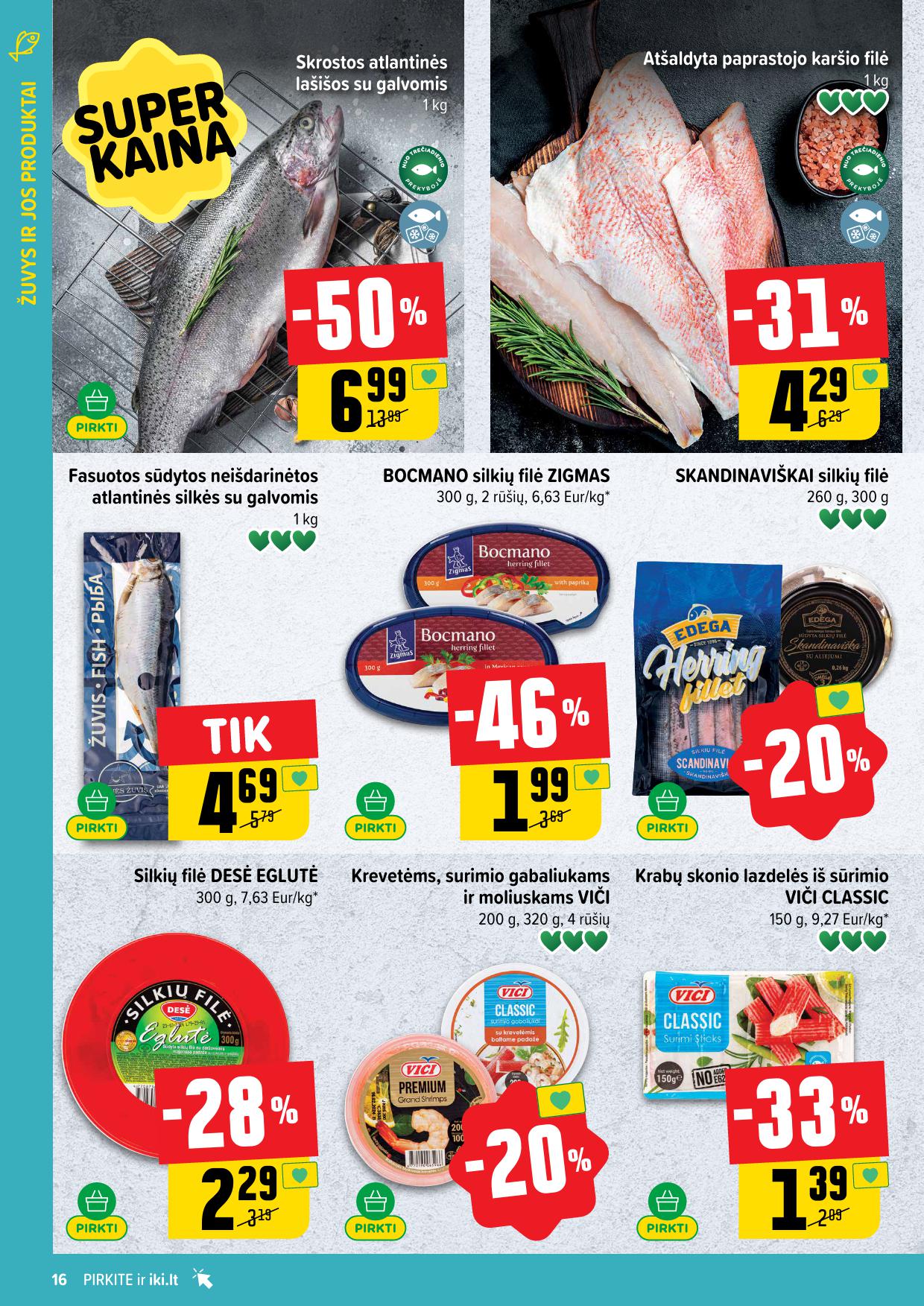 IKI SAVAITĖLĖ akcijų ir nuolaidų leidinys Nr.29 2025.07.14 - 2025.07.20