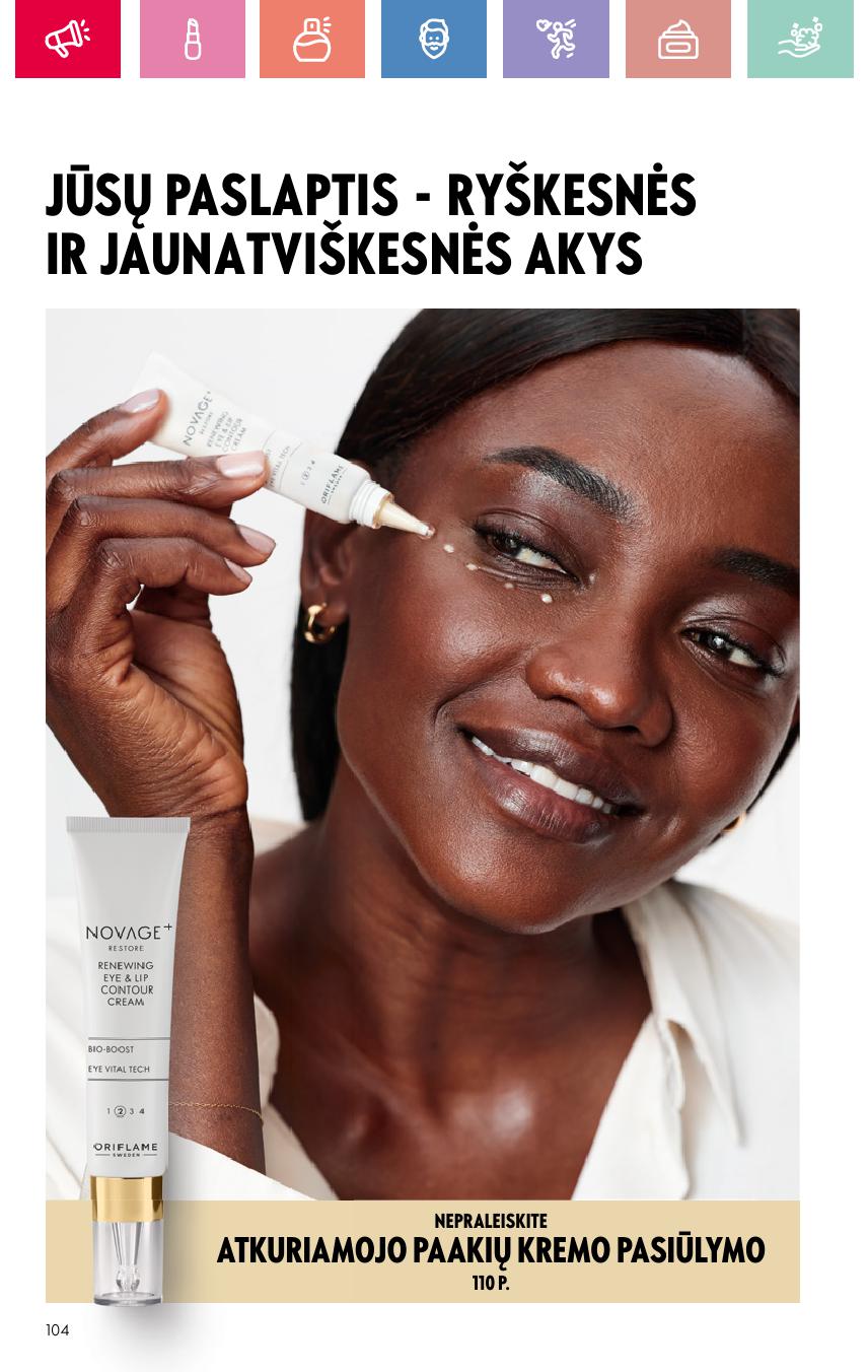 ORIFLAME katalogas galioja 2025.08.03 - 2025.08.23