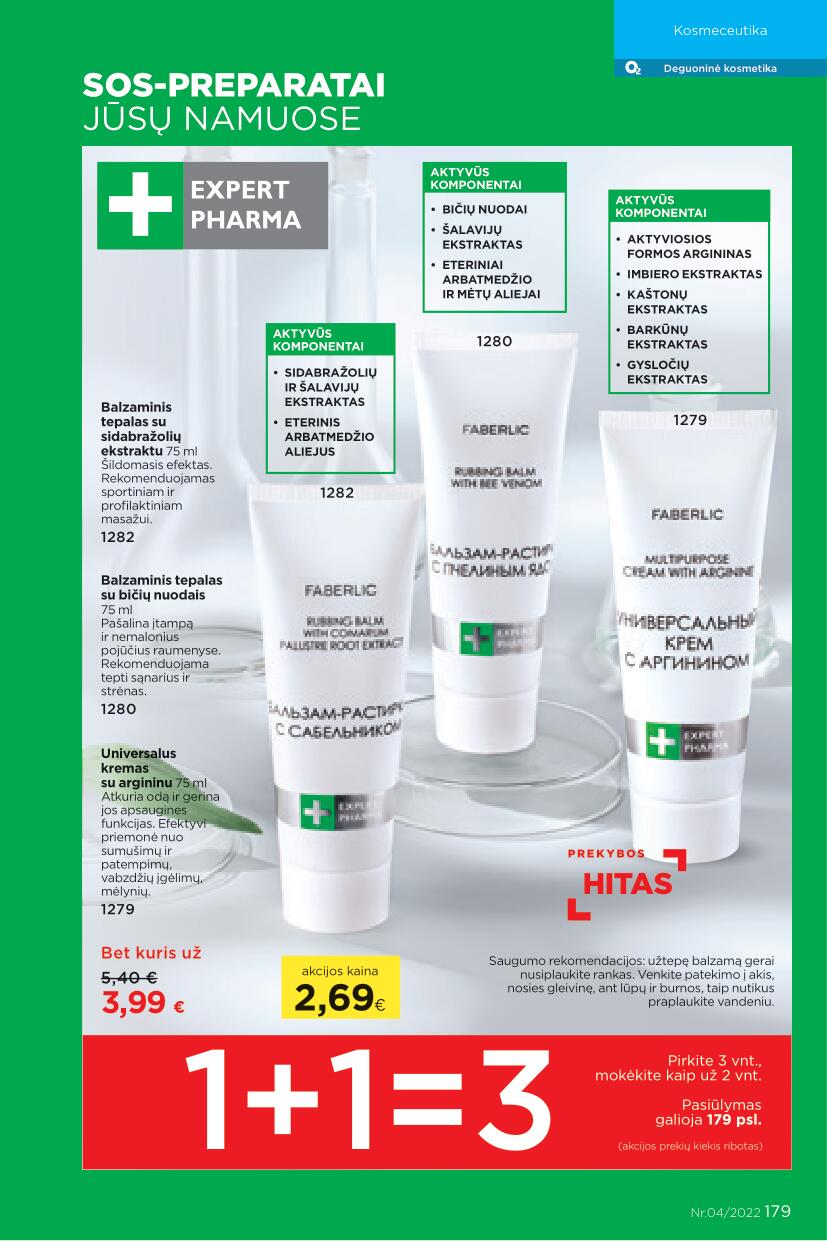 FABERLIC katalogas Nr.4 galioja 2022.02.21 - 2022.03.13
