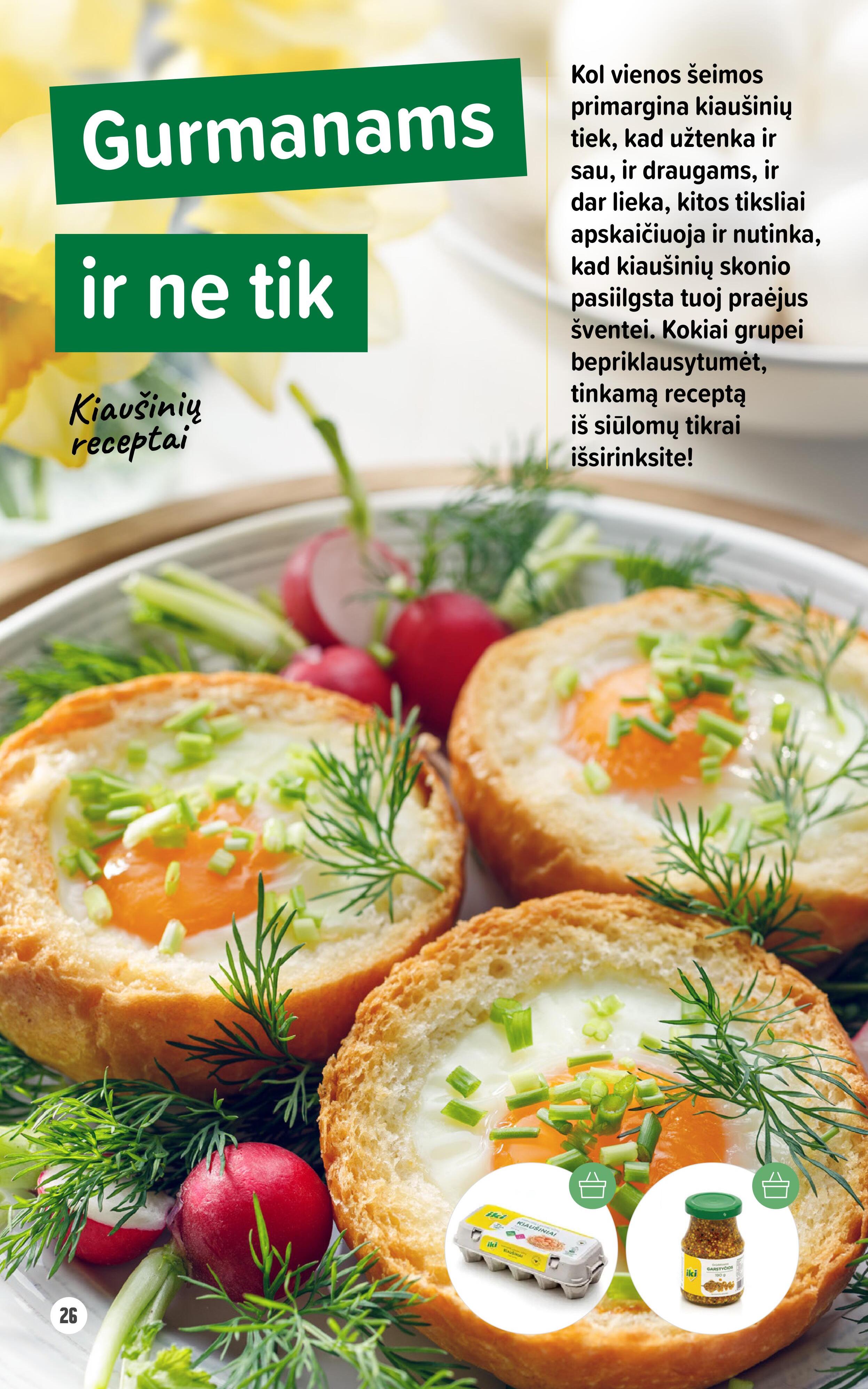 IKI kainų katalogas "Velykos arčiau tavęs"