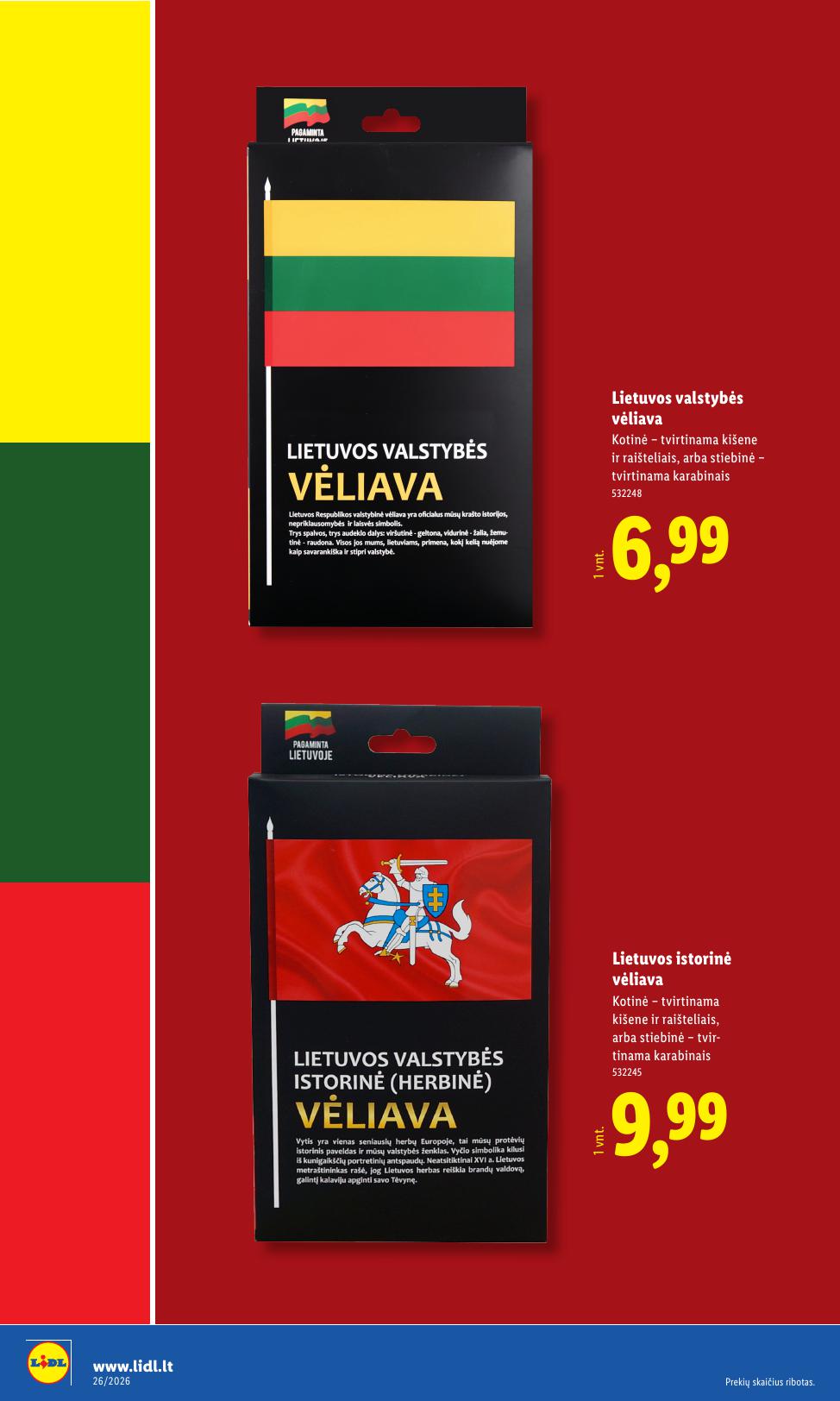 LIDL ne maisto prekių leidinys 2026.06.22 - 2026.06.28