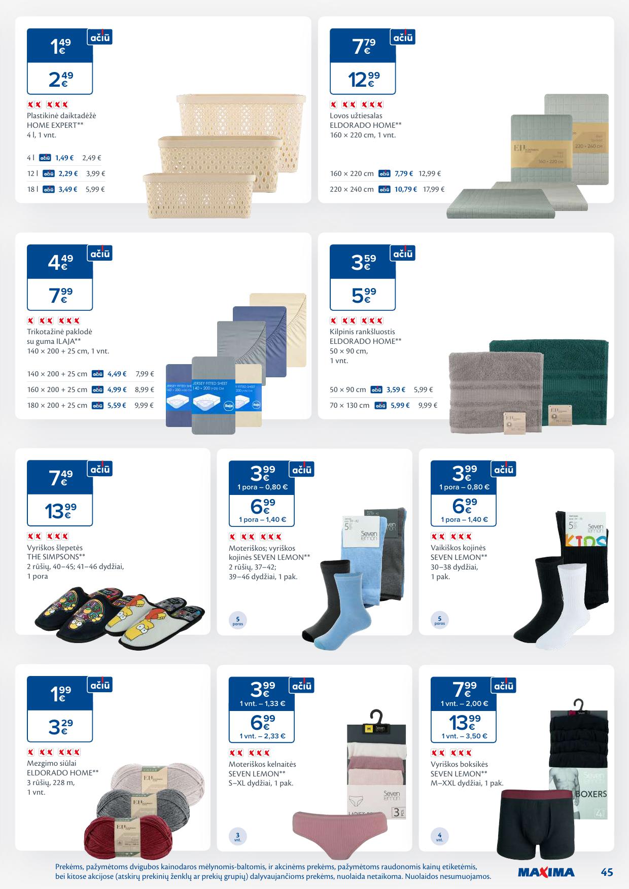 Naujausias MAXIMA kaininis katalogas 2026.01.13 - 2026.01.19