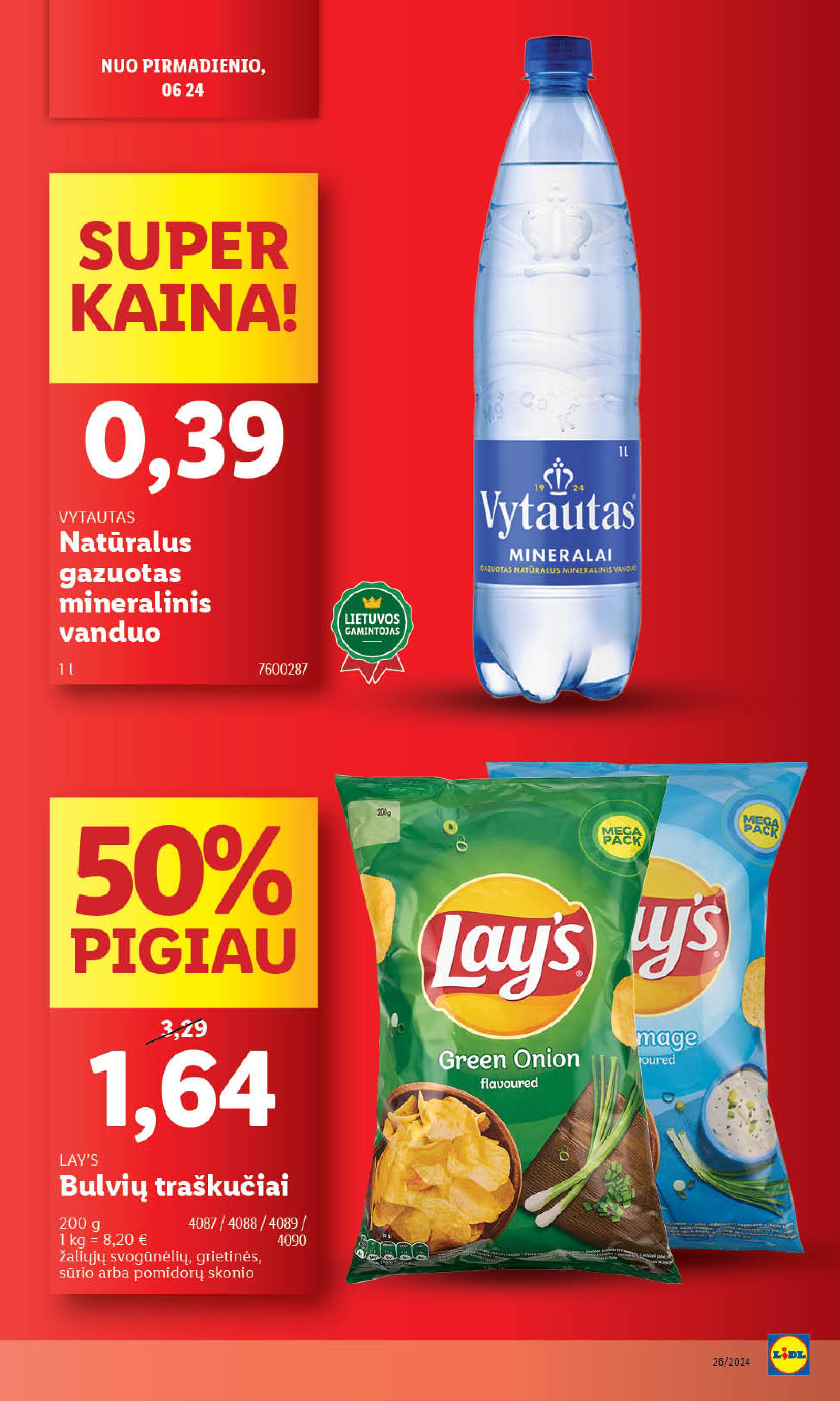 Naujausias LIDL kaininis katalogas 2024.06.24 - 2024.06.30