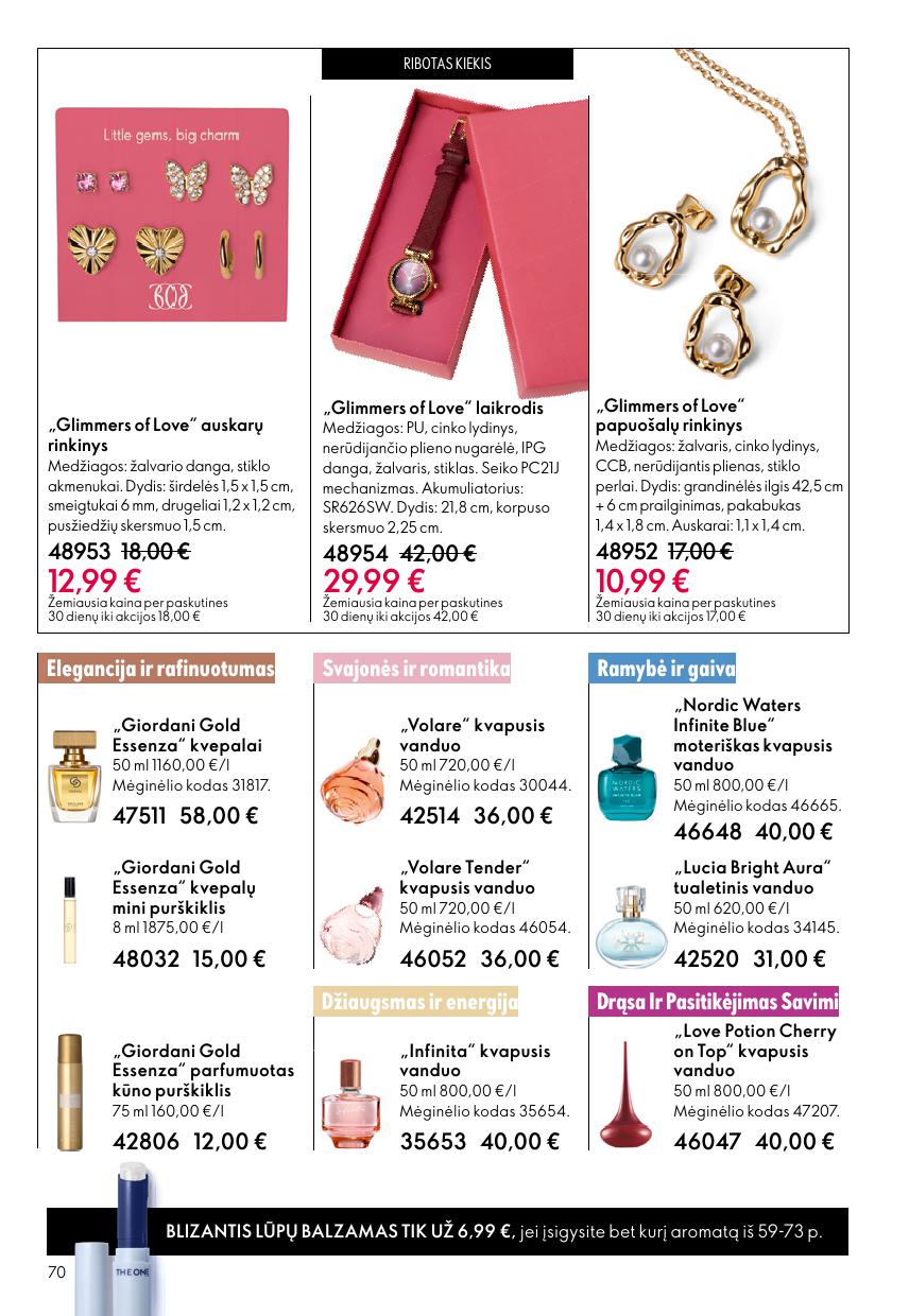 Naujas ORIFLAME katalogas galioja 2026.04.22 - 2026.05.12