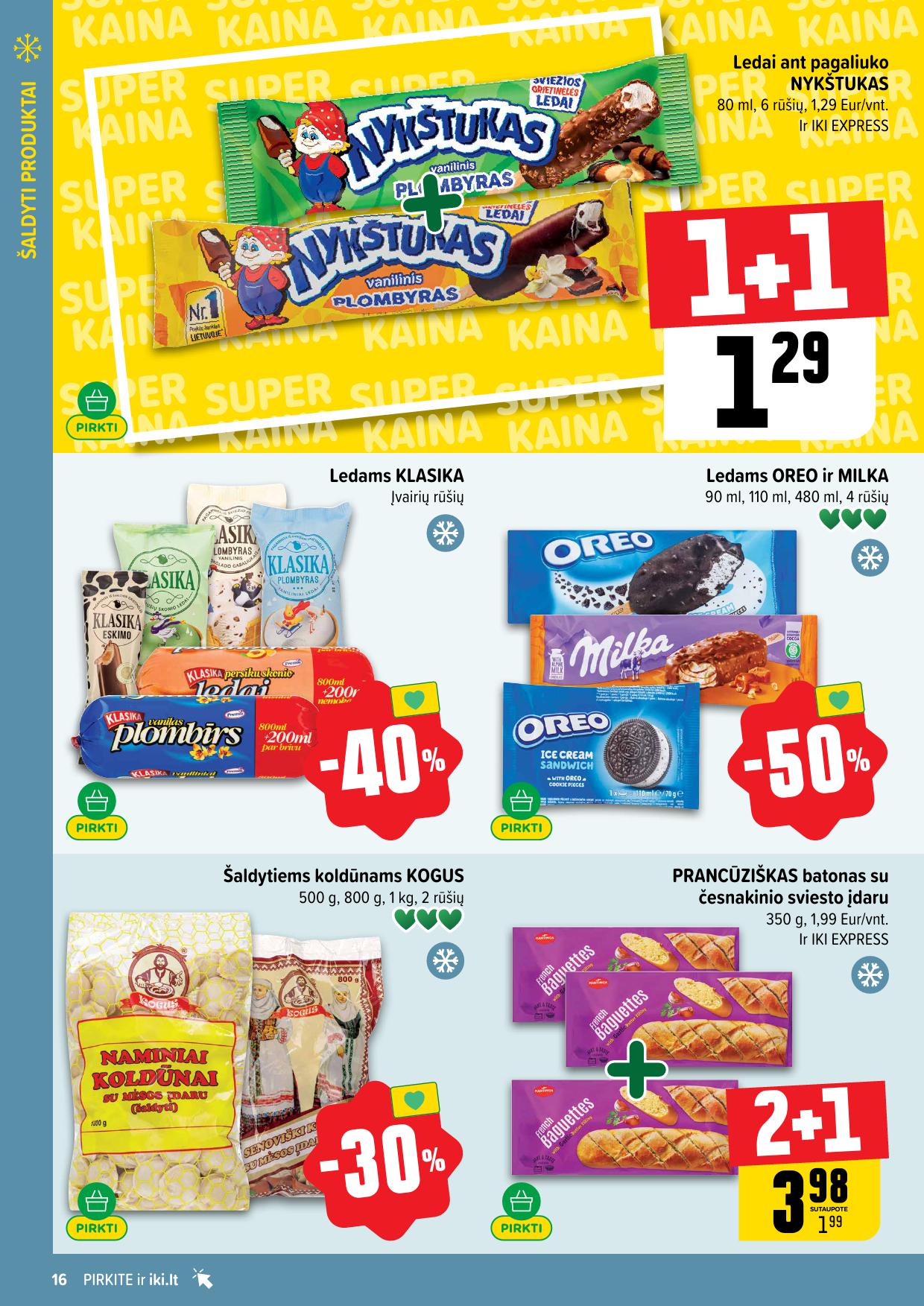 Naujausias IKI kaininis katalogas 2026.01.26 - 2026.02.01