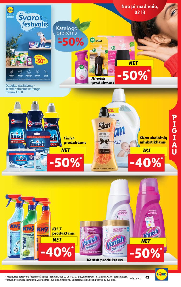 Naujausias LIDL kaininis katalogas 2023.02.13 - 2023.02.19 