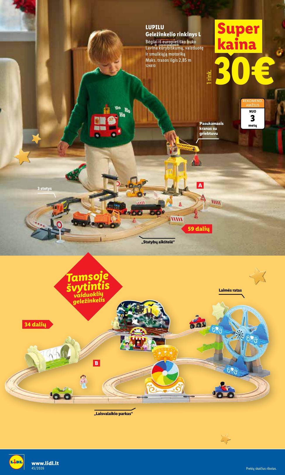 LIDL ne maisto prekių leidinys 2026.11.02 - 2026.11.08