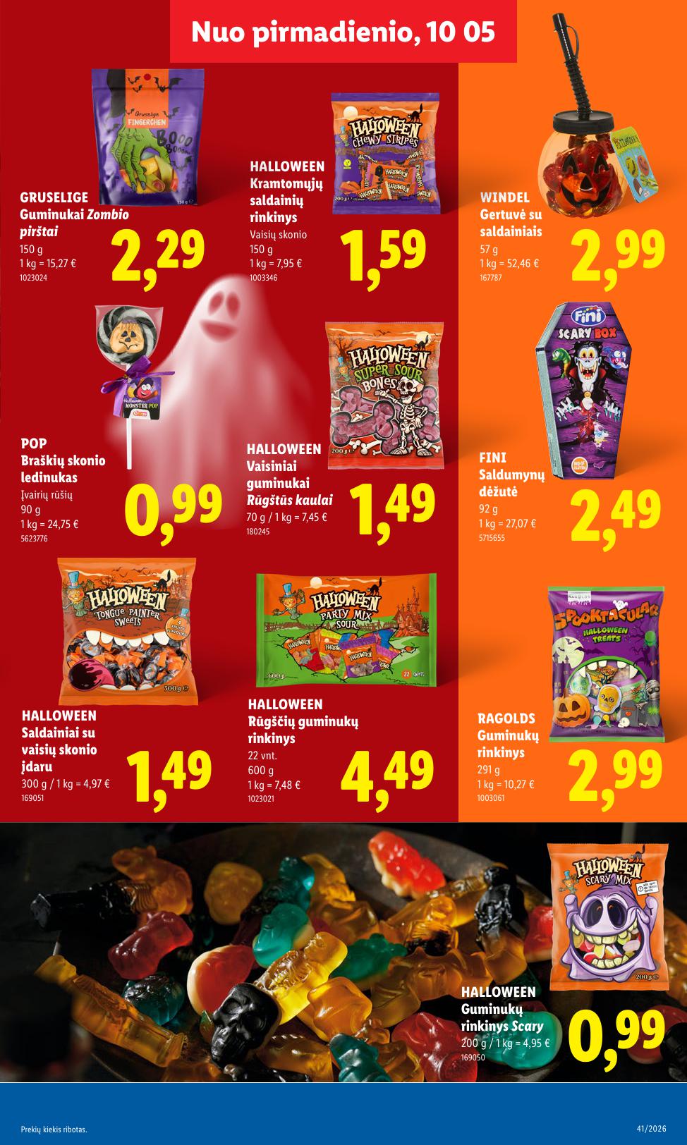 Naujausias LIDL kaininis katalogas 2026.10.05 - 2026.10.11