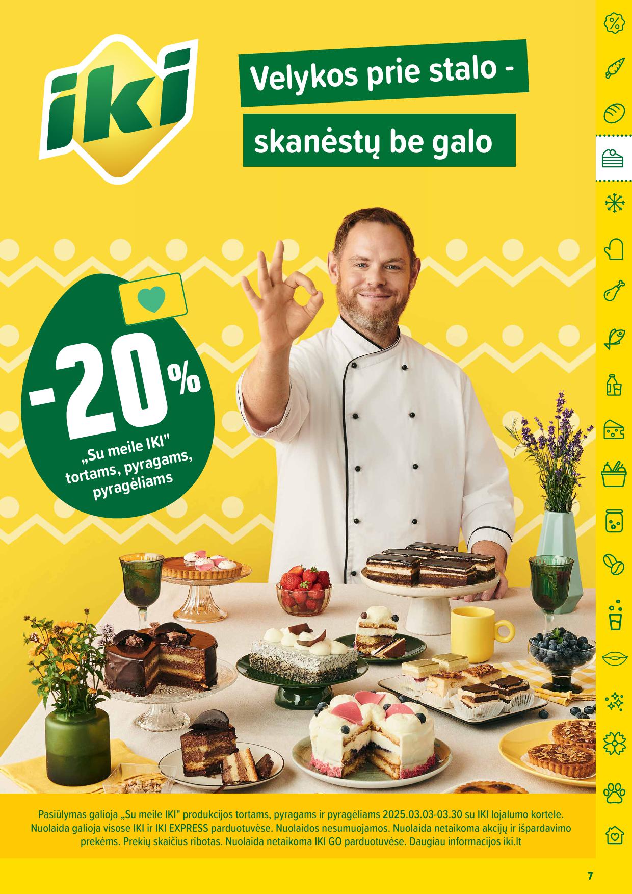 Naujausias IKI kaininis katalogas 2025.03.17 - 2025.03.23