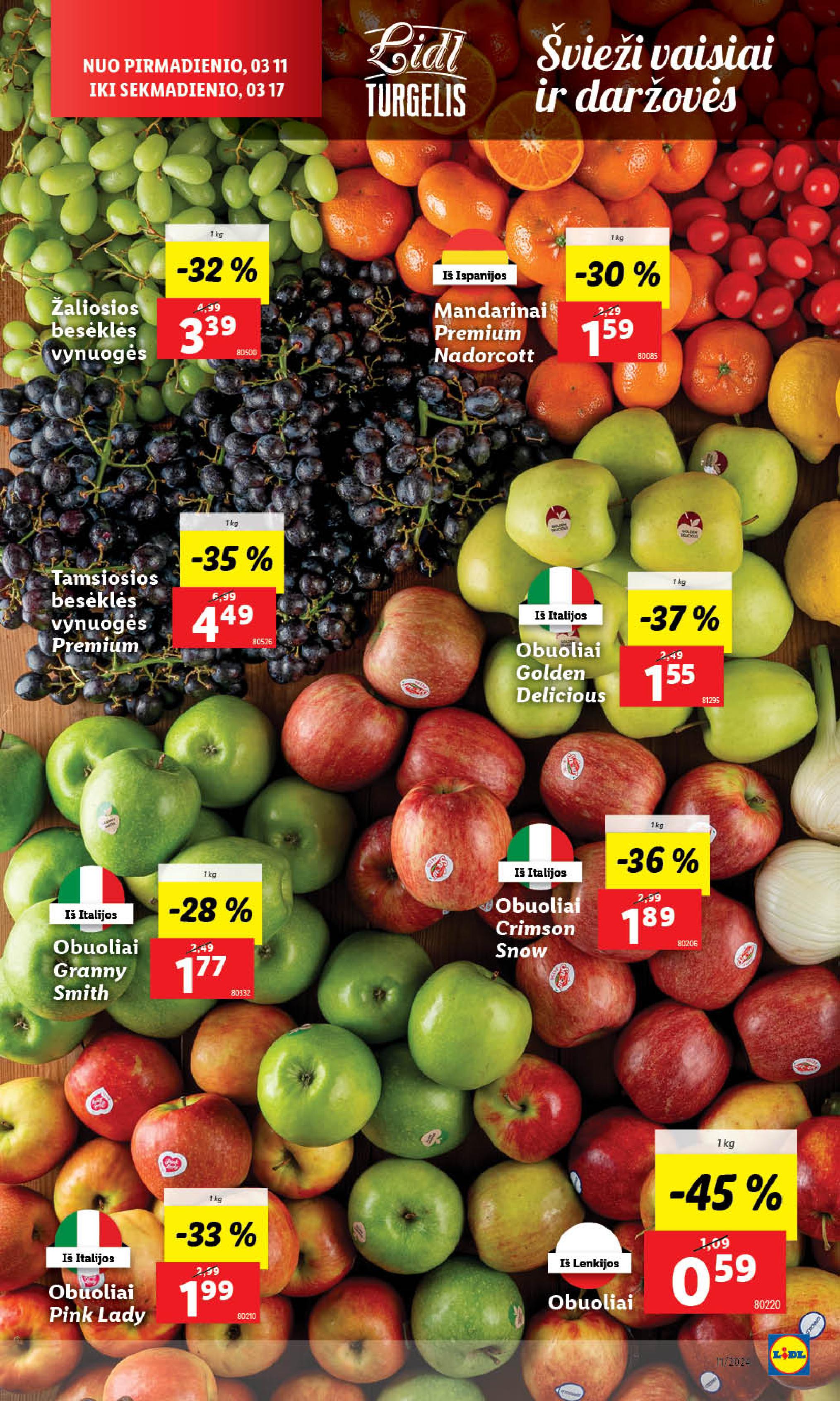 Naujausias LIDL kaininis katalogas 2024.03.11 - 2024.03.17