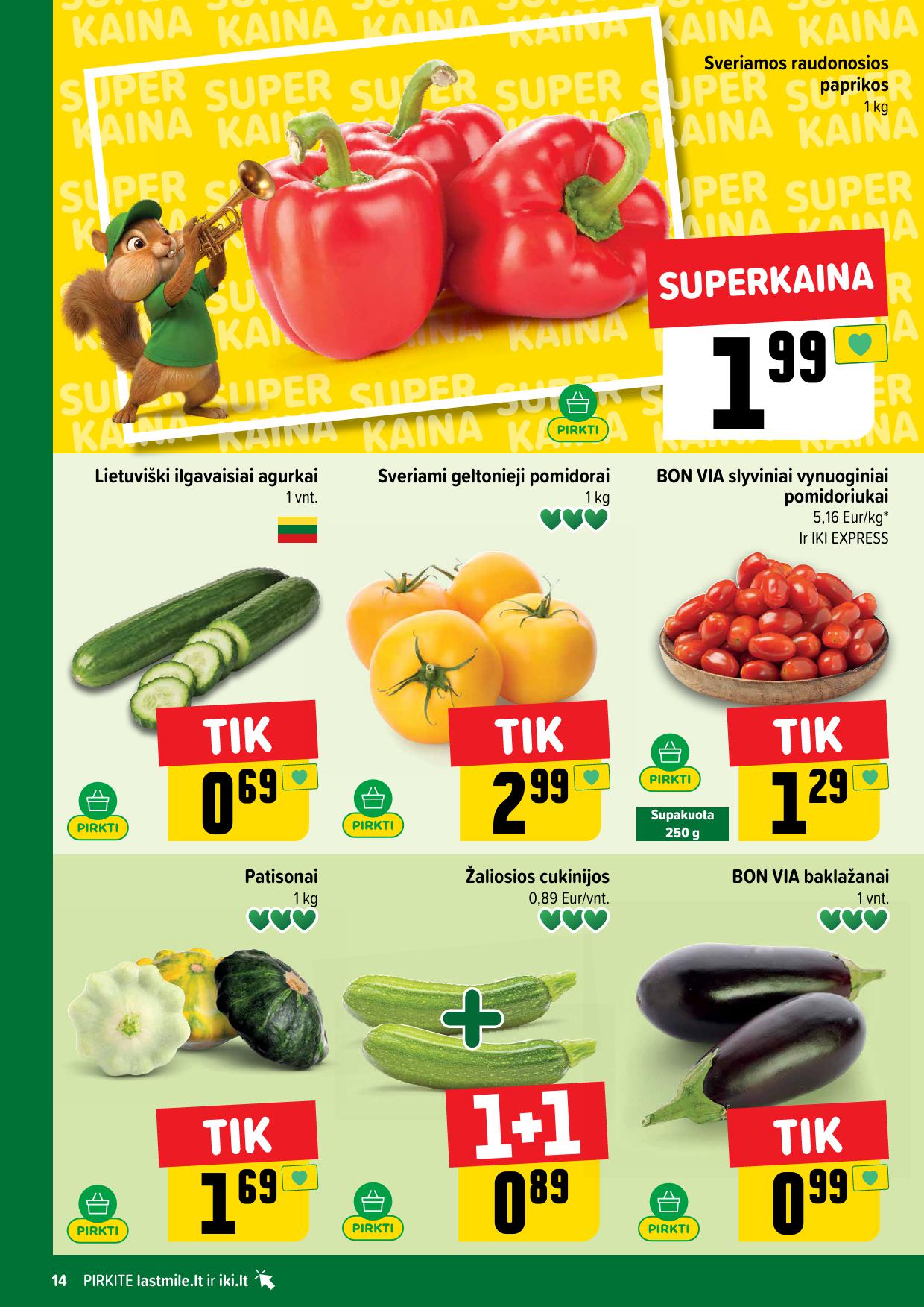 Naujausias IKI kaininis katalogas 2026.09.14 - 2026.09.20