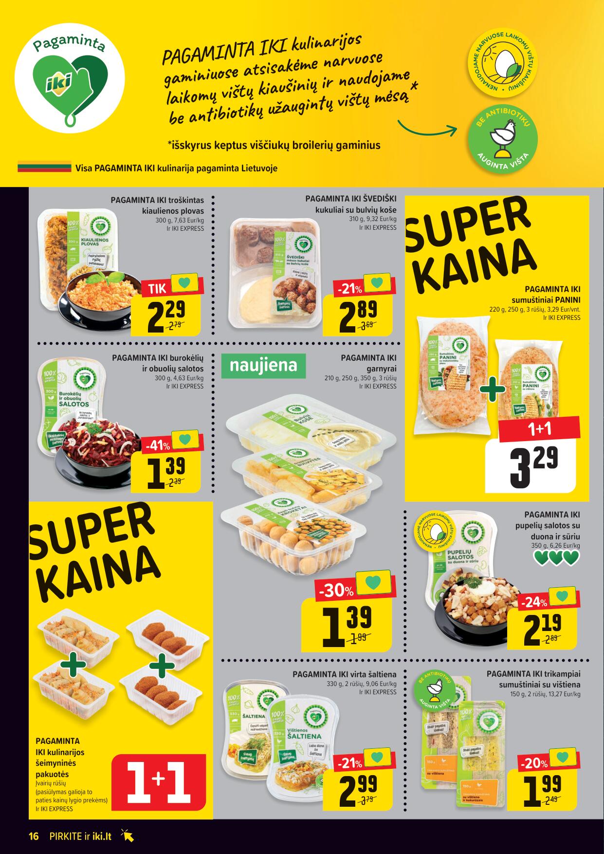 Naujausias IKI kaininis katalogas 2023.11.20 - 2023.11.26