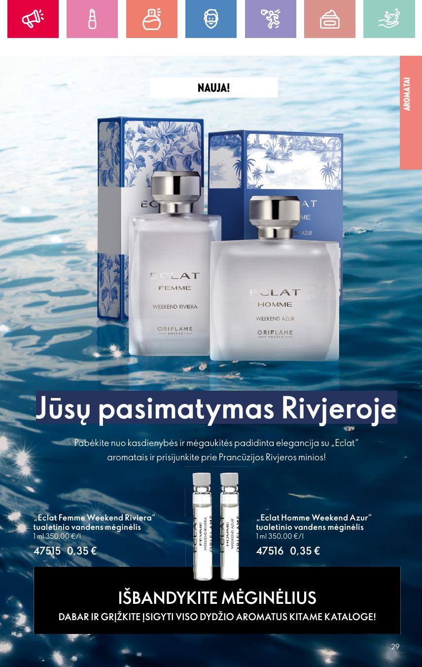 ORIFLAME katalogas galioja 2025.06.01 - 2025.06.21