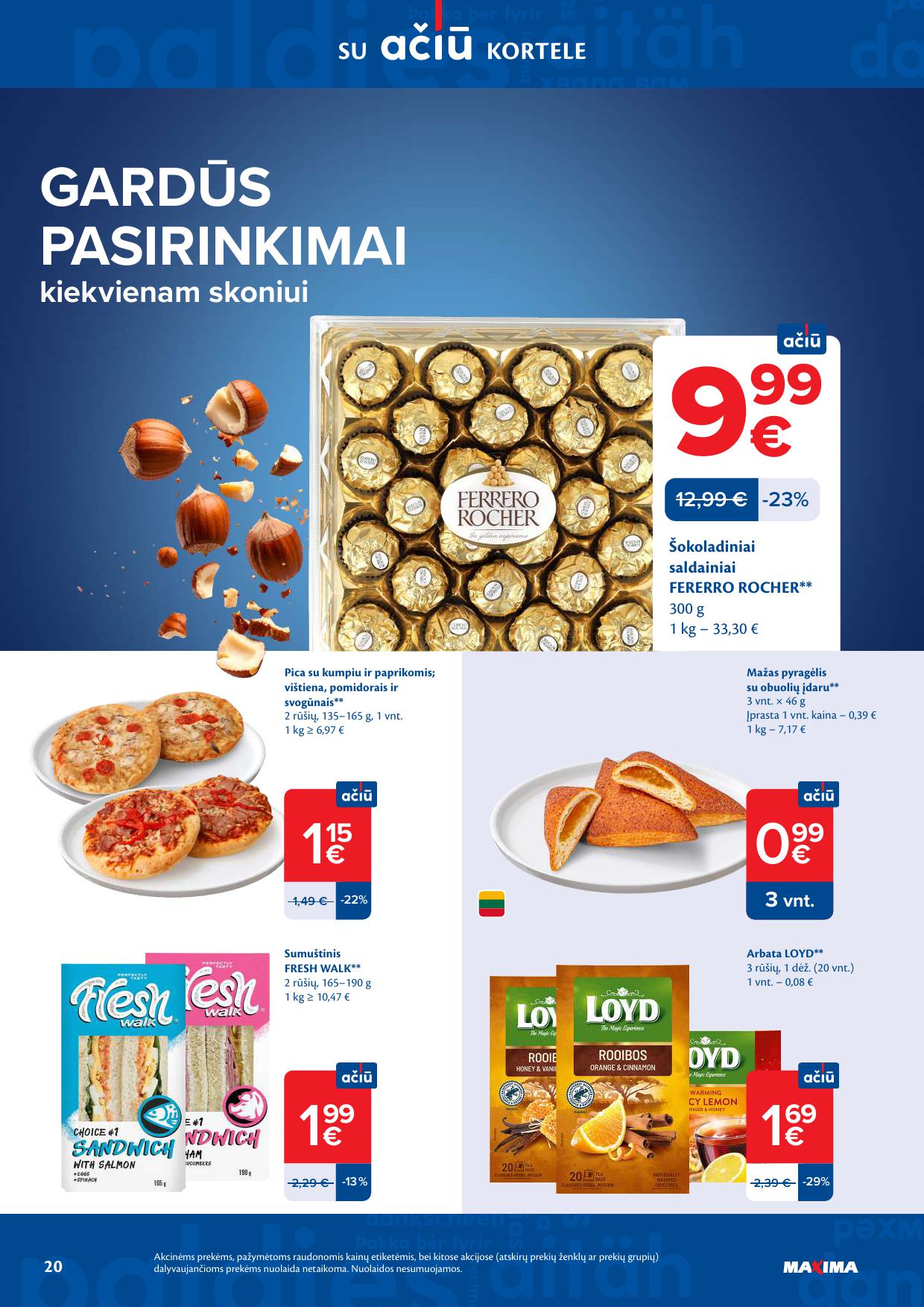 Naujausias MAXIMA kaininis katalogas 2026.03.24 - 2026.03.30