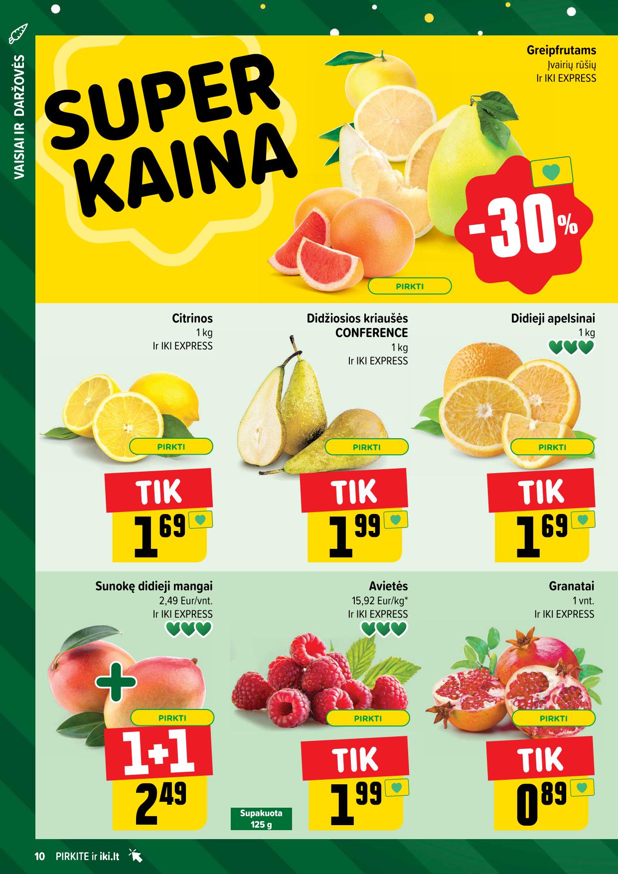 Naujausias IKI kaininis katalogas 2024.12.02 - 2024.12.08