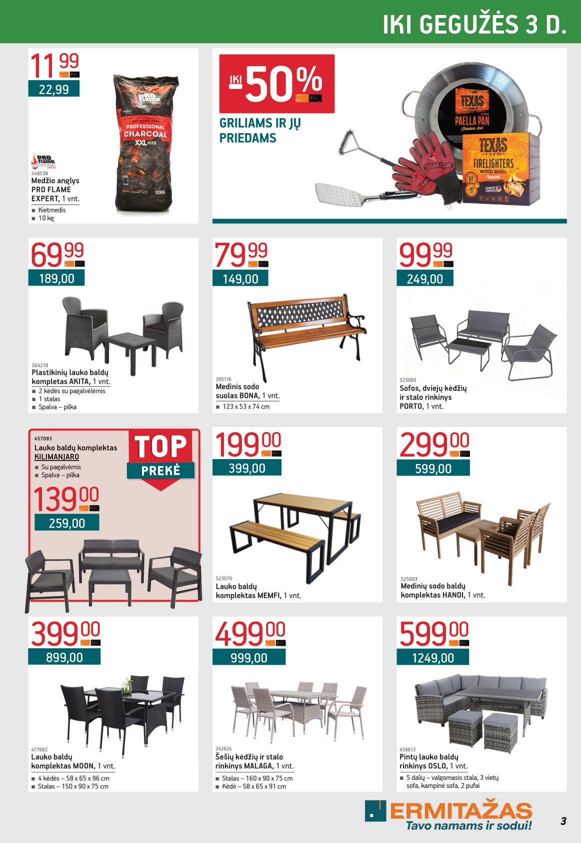 ERMITAŽAS akcijų ir nuolaidų leidinys 2026.04.01 - 2026.05.03