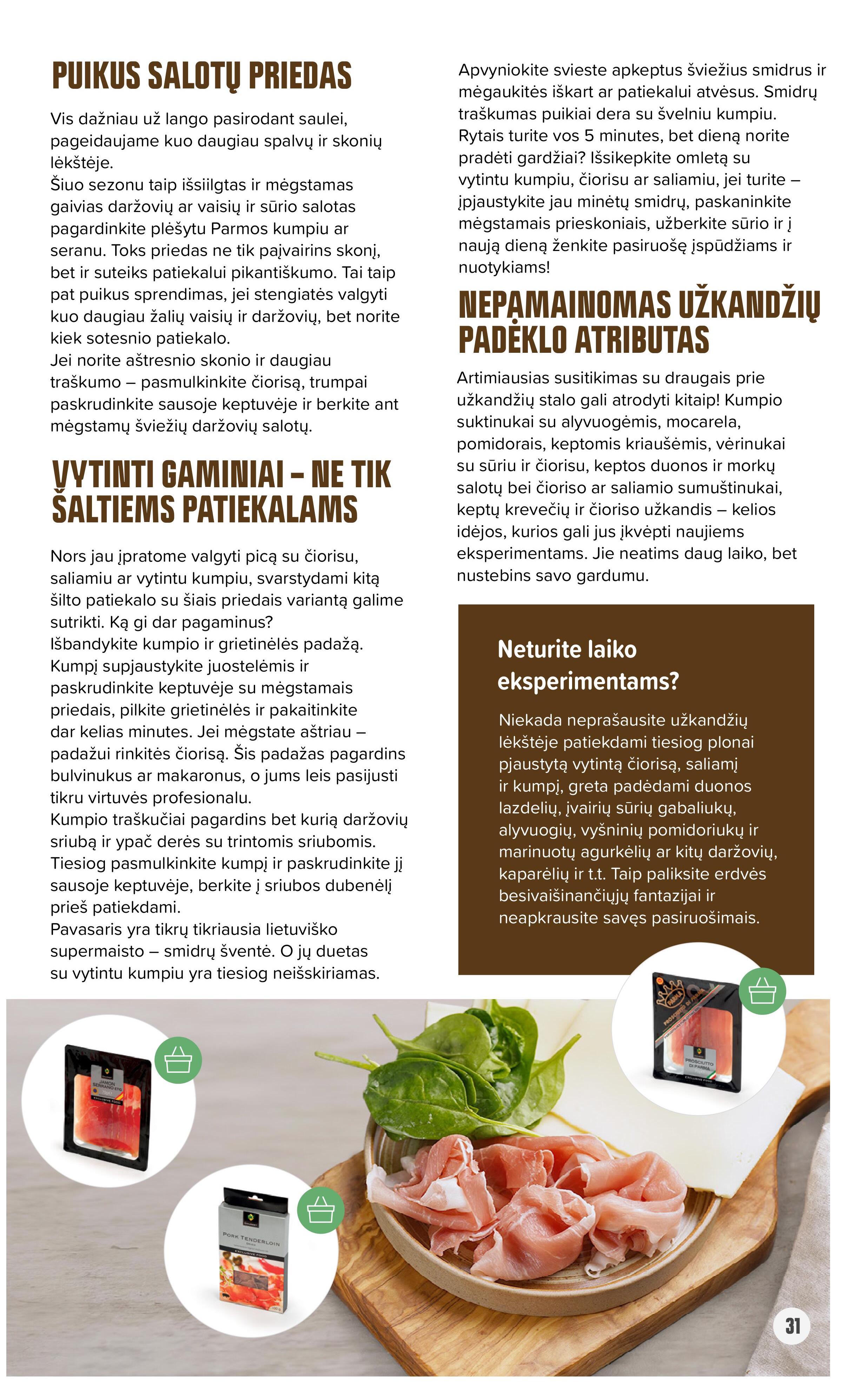 IKI kainų katalogas "Velykos arčiau tavęs"