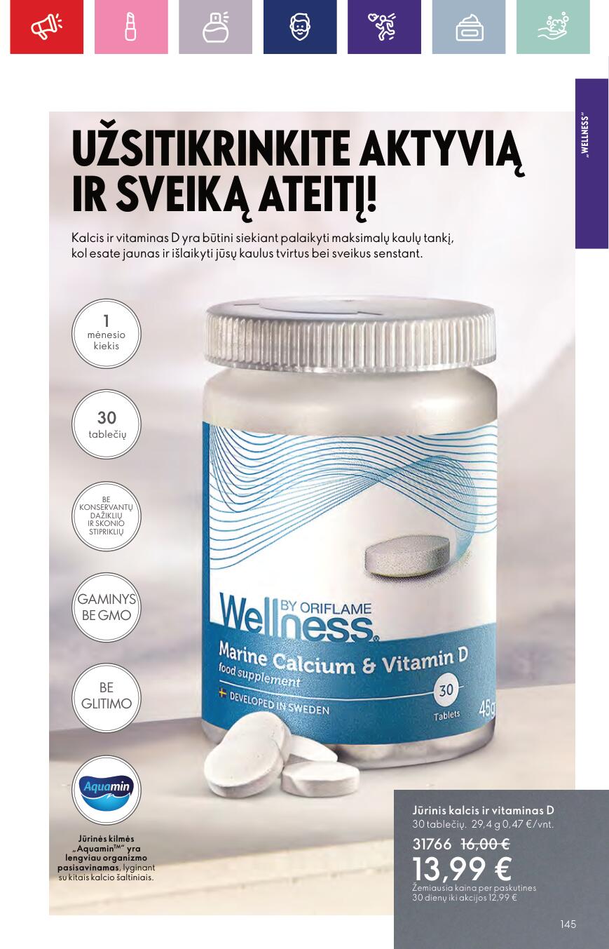 Naujas ORIFLAME katalogas galioja 2023.09.13 - 2023.10.03