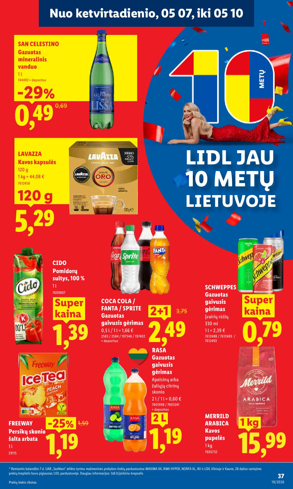 Naujausias LIDL kaininis katalogas 2026.05.04 - 2026.05.10