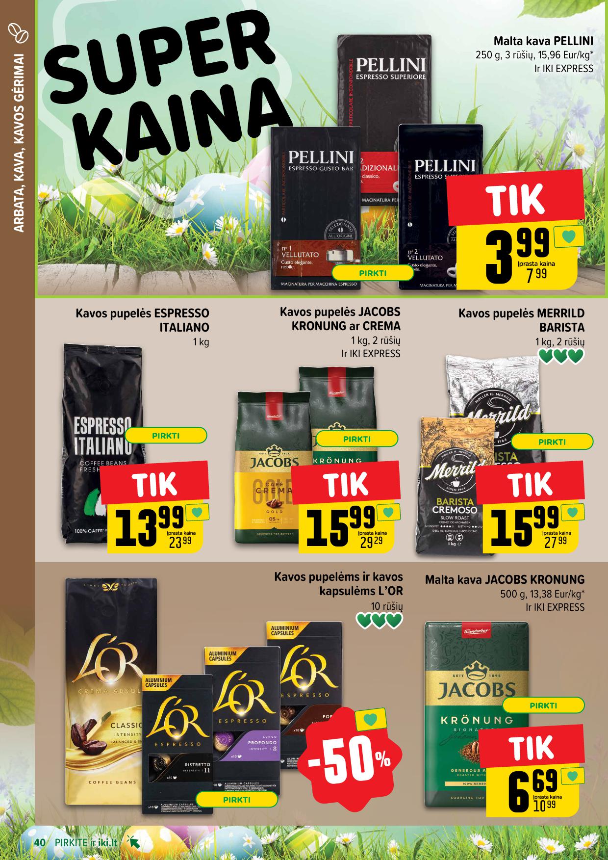 Naujausias IKI kaininis katalogas 2025.04.14 - 2025.04.19