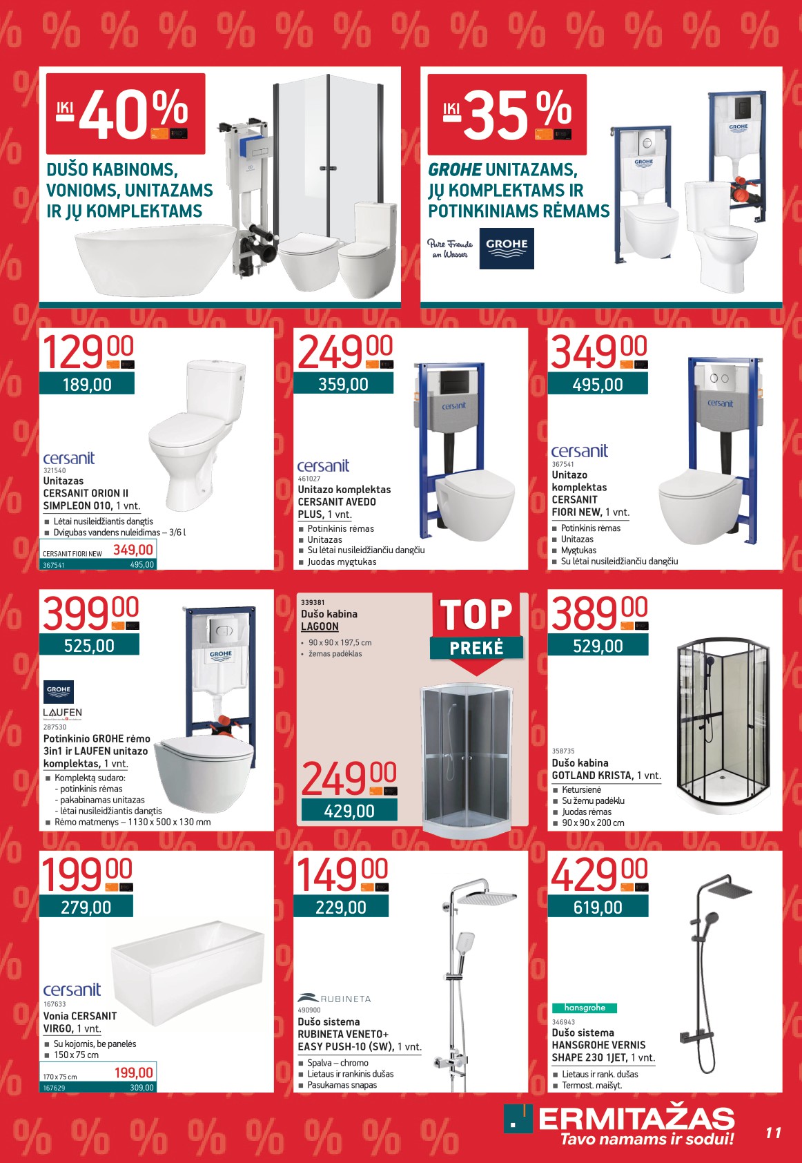 ERMITAŽAS akcijų ir nuolaidų leidinys 2026.02.02 - 2026.03.01