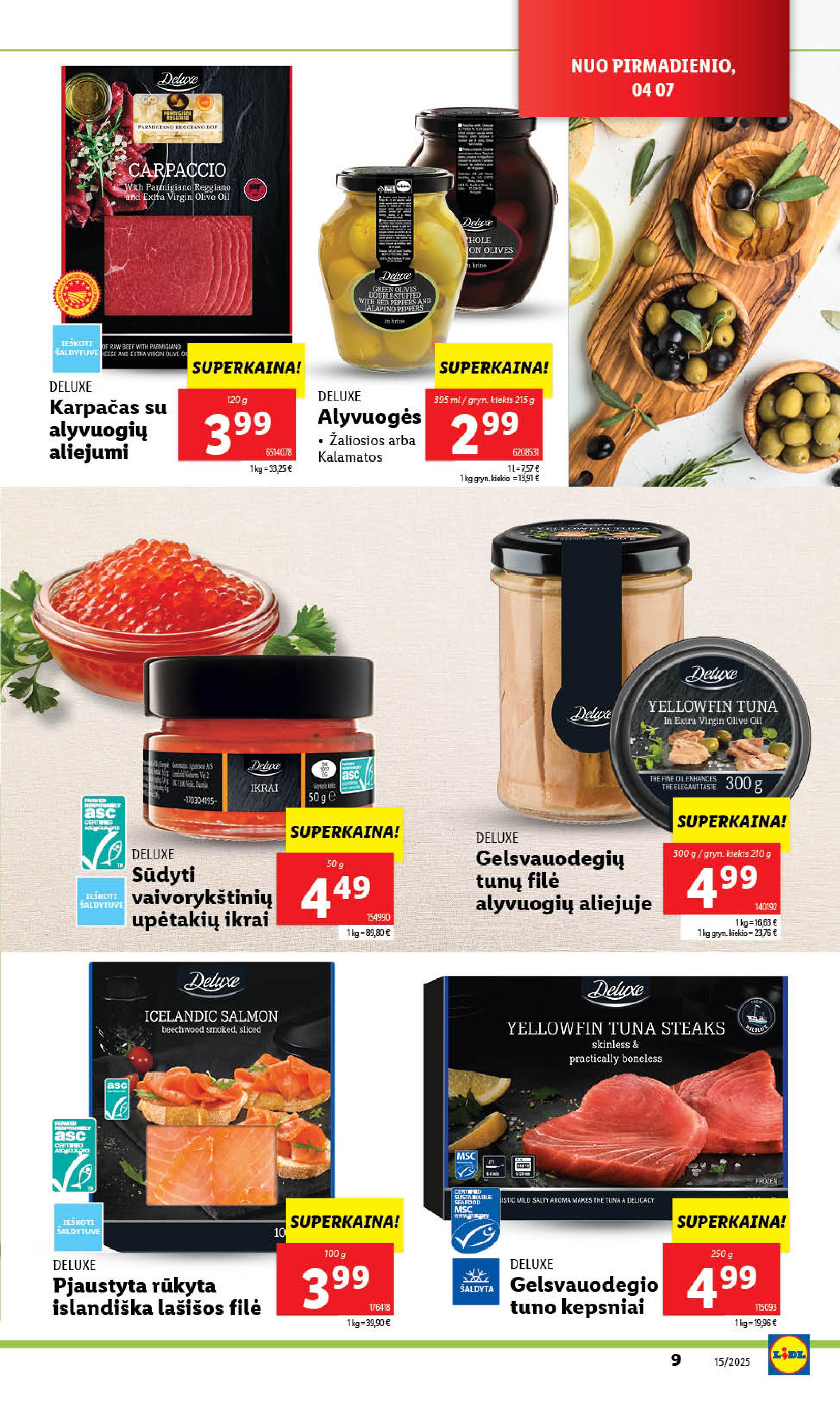 Naujausias LIDL kaininis katalogas 2025.04.07 - 2025.04.13
