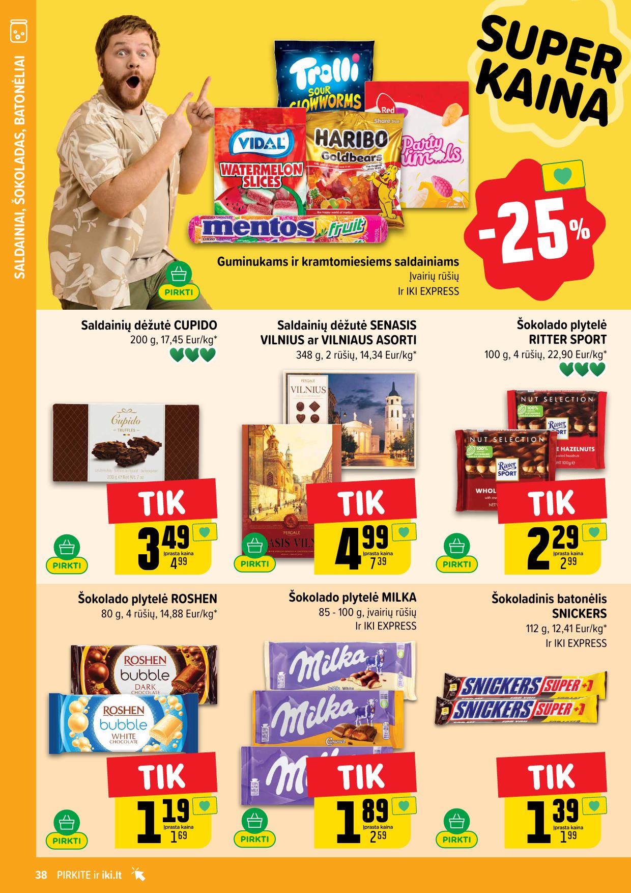 IKI SAVAITĖLĖ akcijų ir nuolaidų leidinys Nr.28 2025.07.07 - 2025.07.13