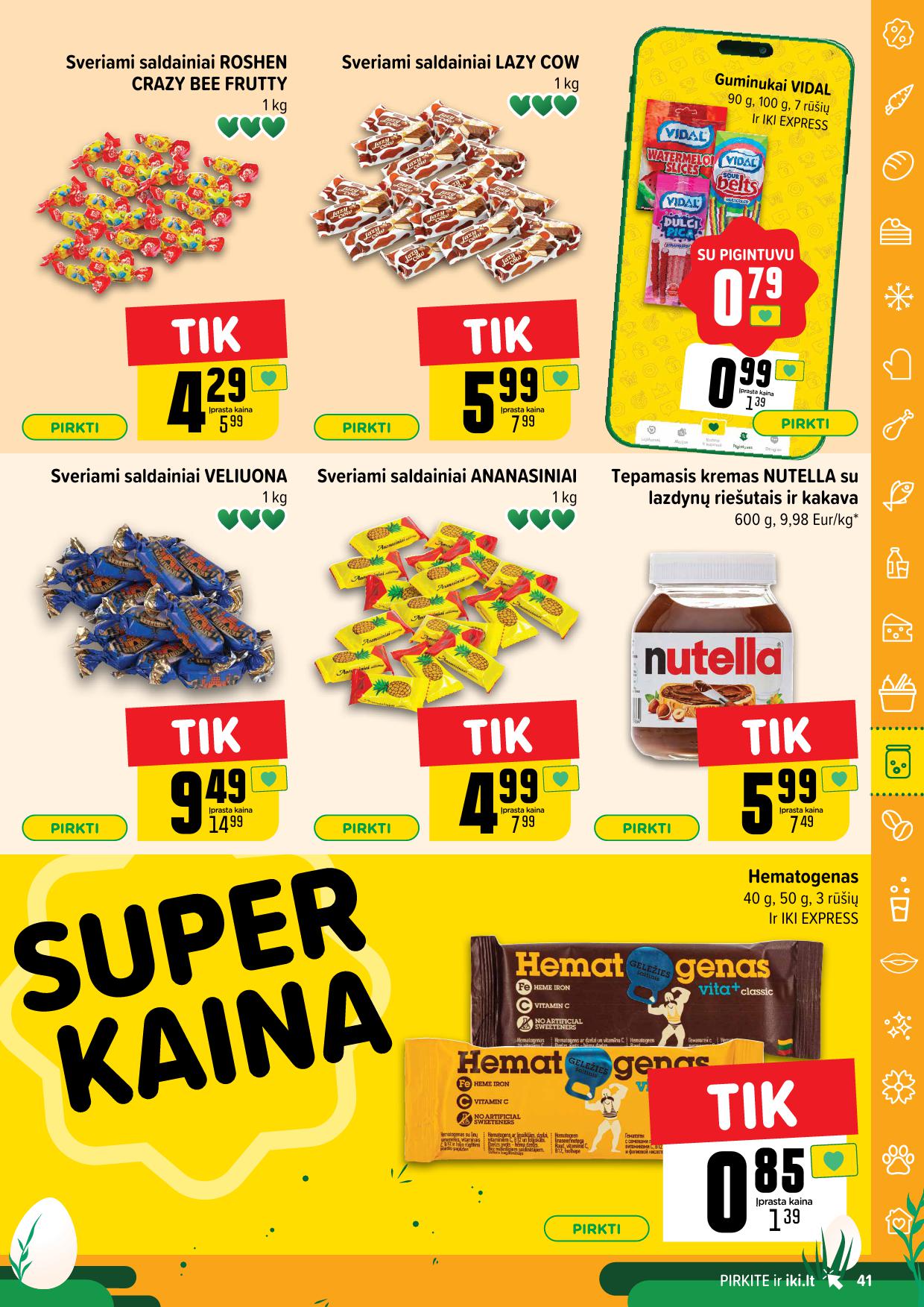 Naujausias IKI kaininis katalogas 2025.03.24 - 2025.03.30