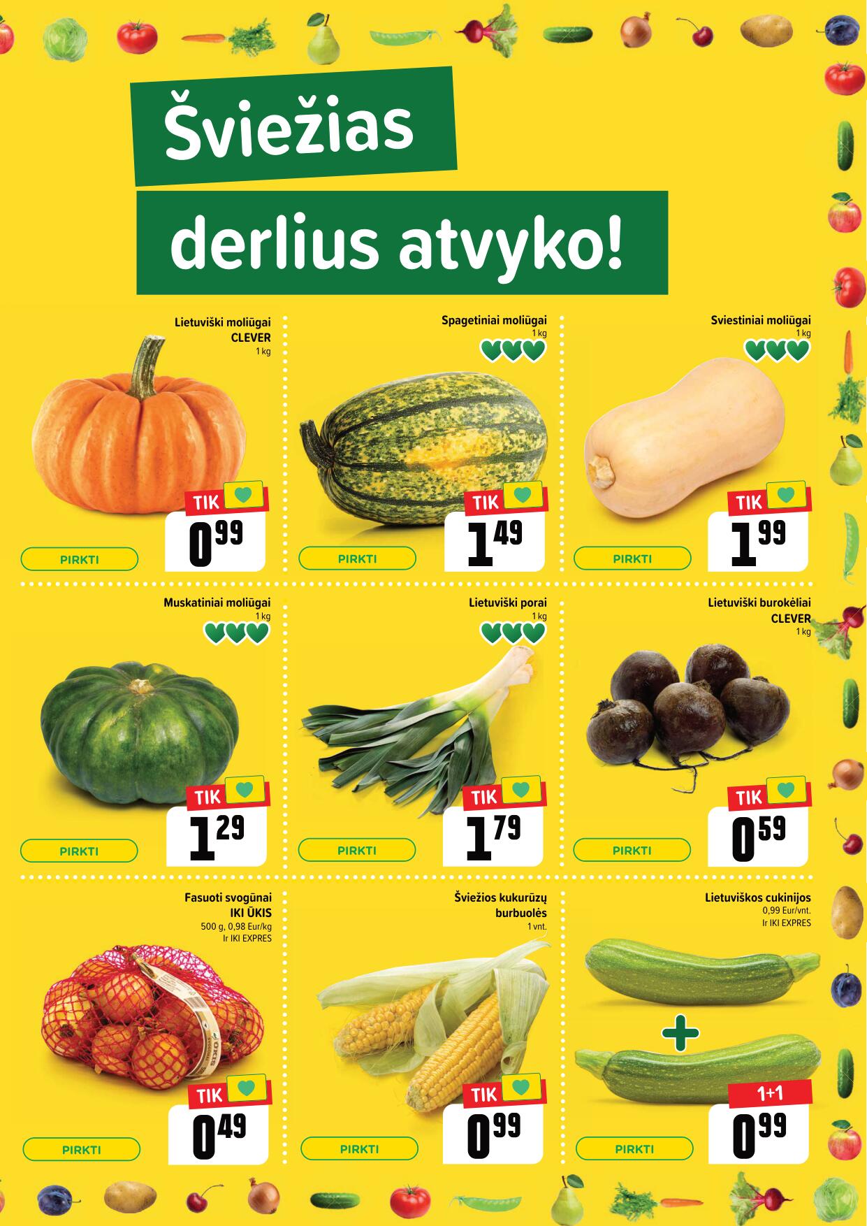 Naujausias IKI kaininis katalogas 2023.08.14 - 2023.08.20