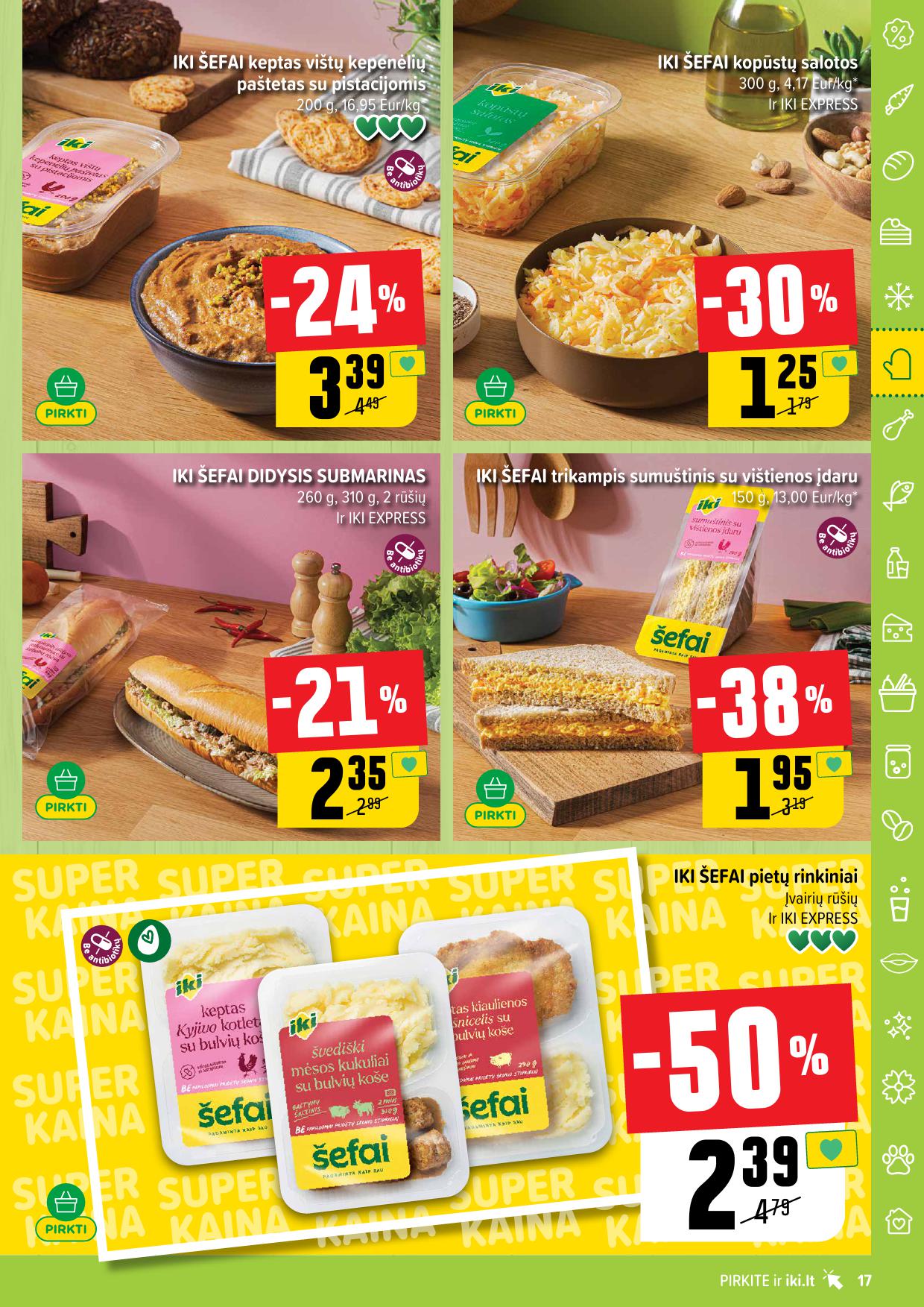 Naujausias IKI kaininis katalogas 2026.02.23 - 2026.03.01