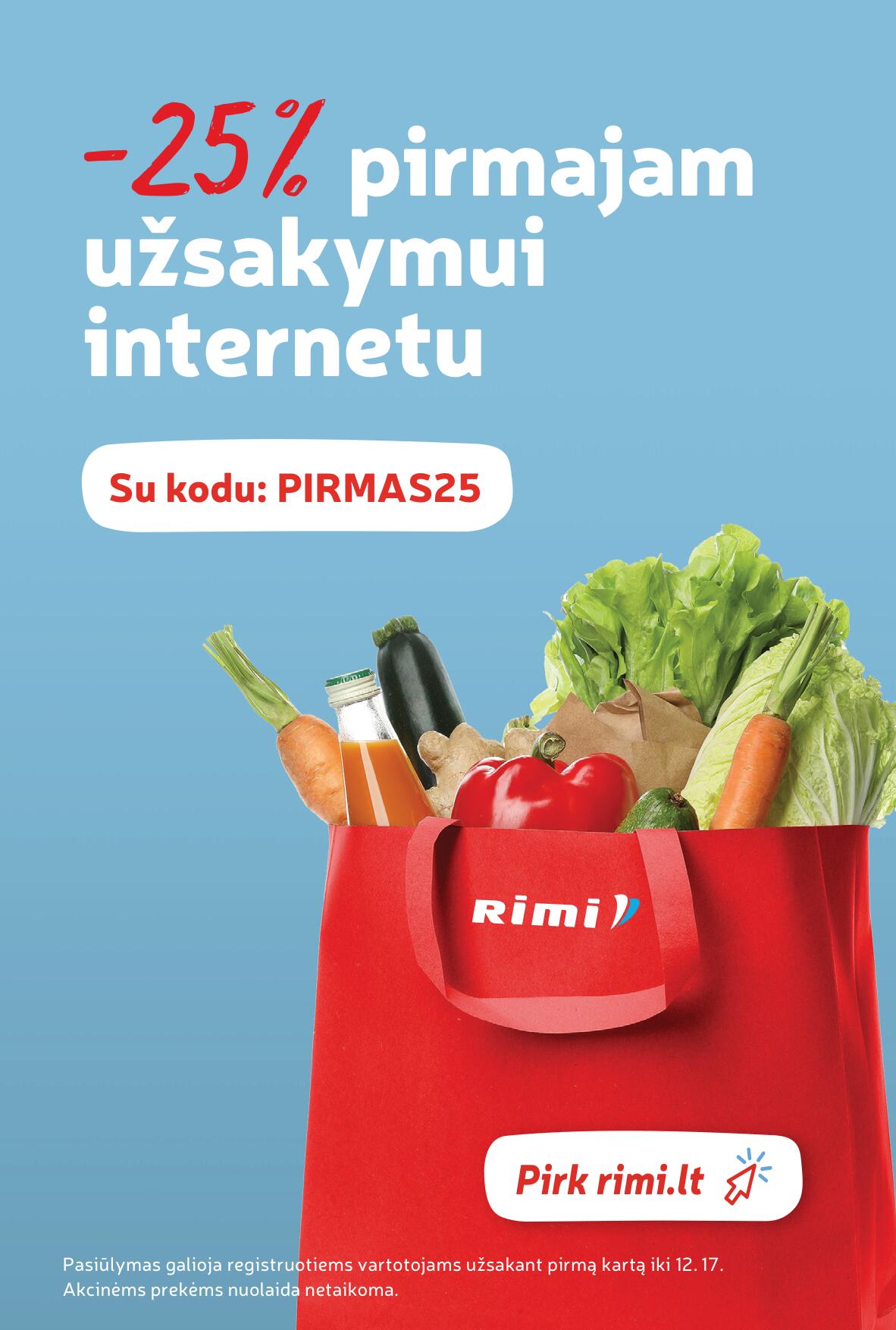 Naujausias RIMI kaininis katalogas 2023.12.12 - 2023.12.18