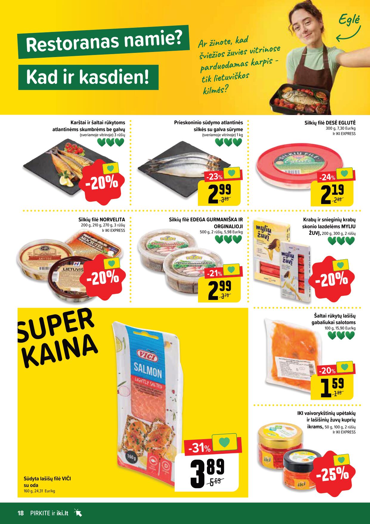 Naujausias IKI kaininis katalogas 2023.09.04 - 2023.09.10