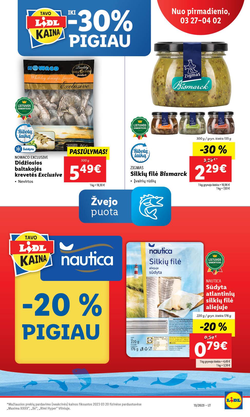 Naujausias LIDL kaininis katalogas 2023.03.16 - 2023.04.02