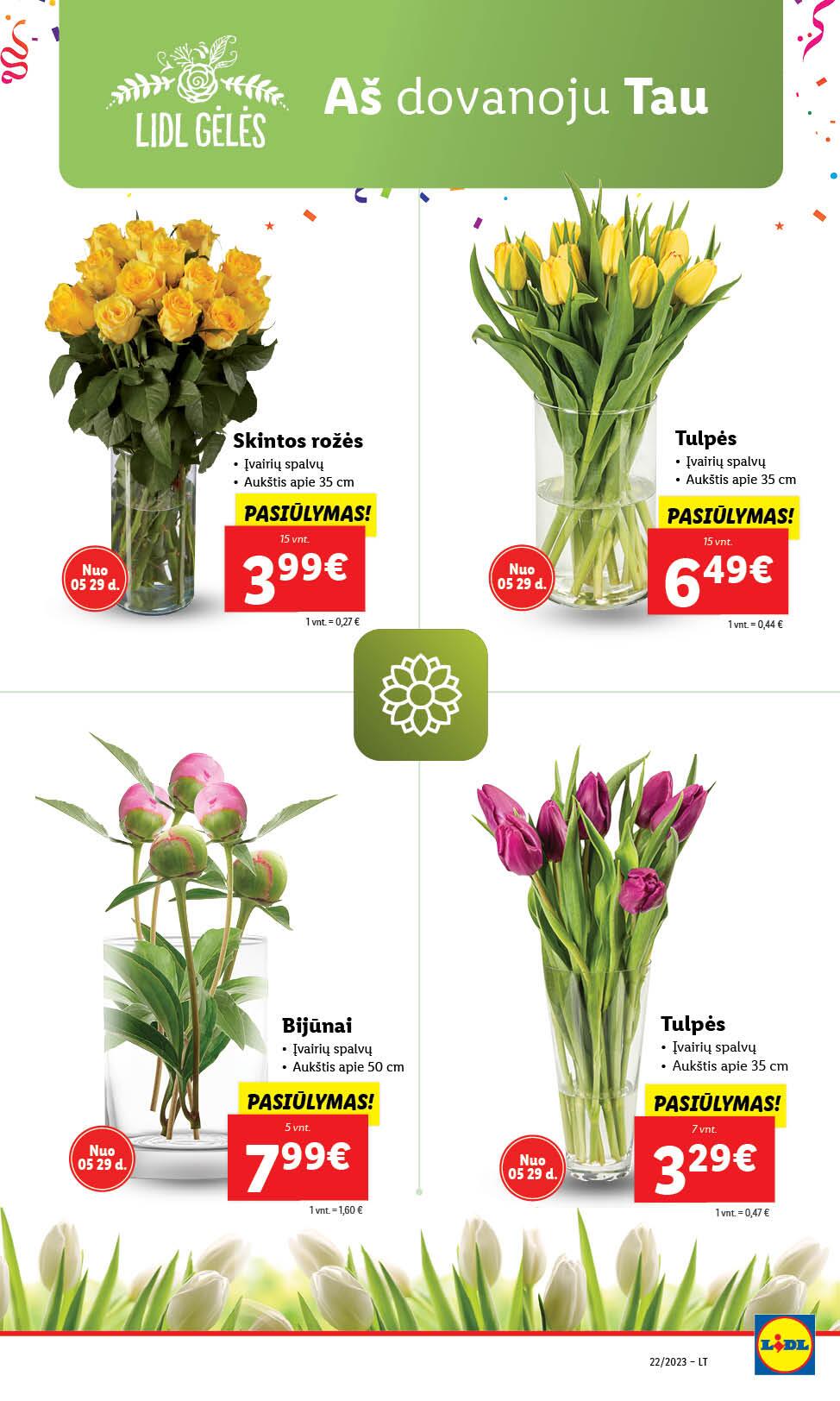 Naujausias LIDL kaininis katalogas 2023.05.29 - 2023.06.04