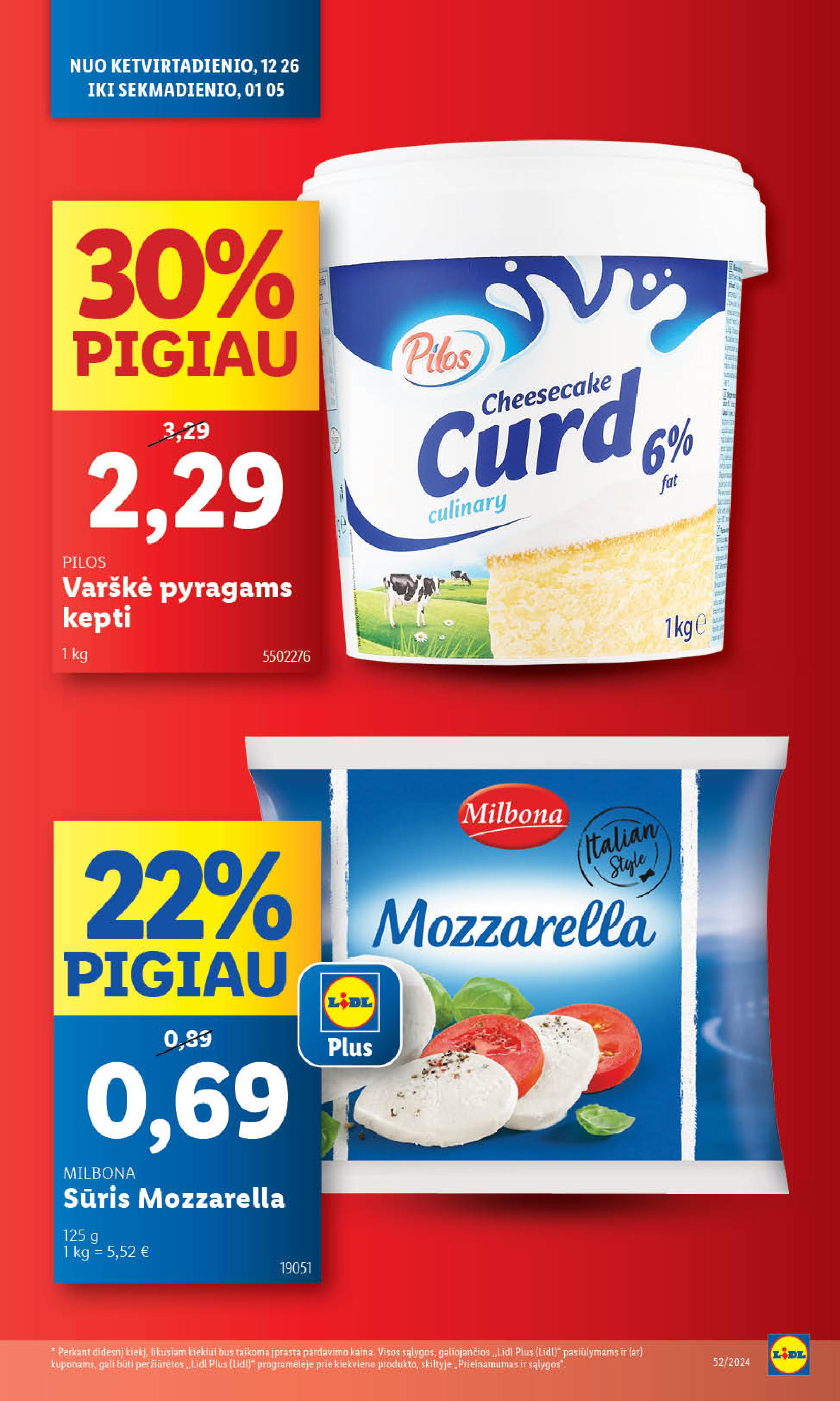 Naujausias LIDL kaininis katalogas 2024.12.26 - 2024.12.31