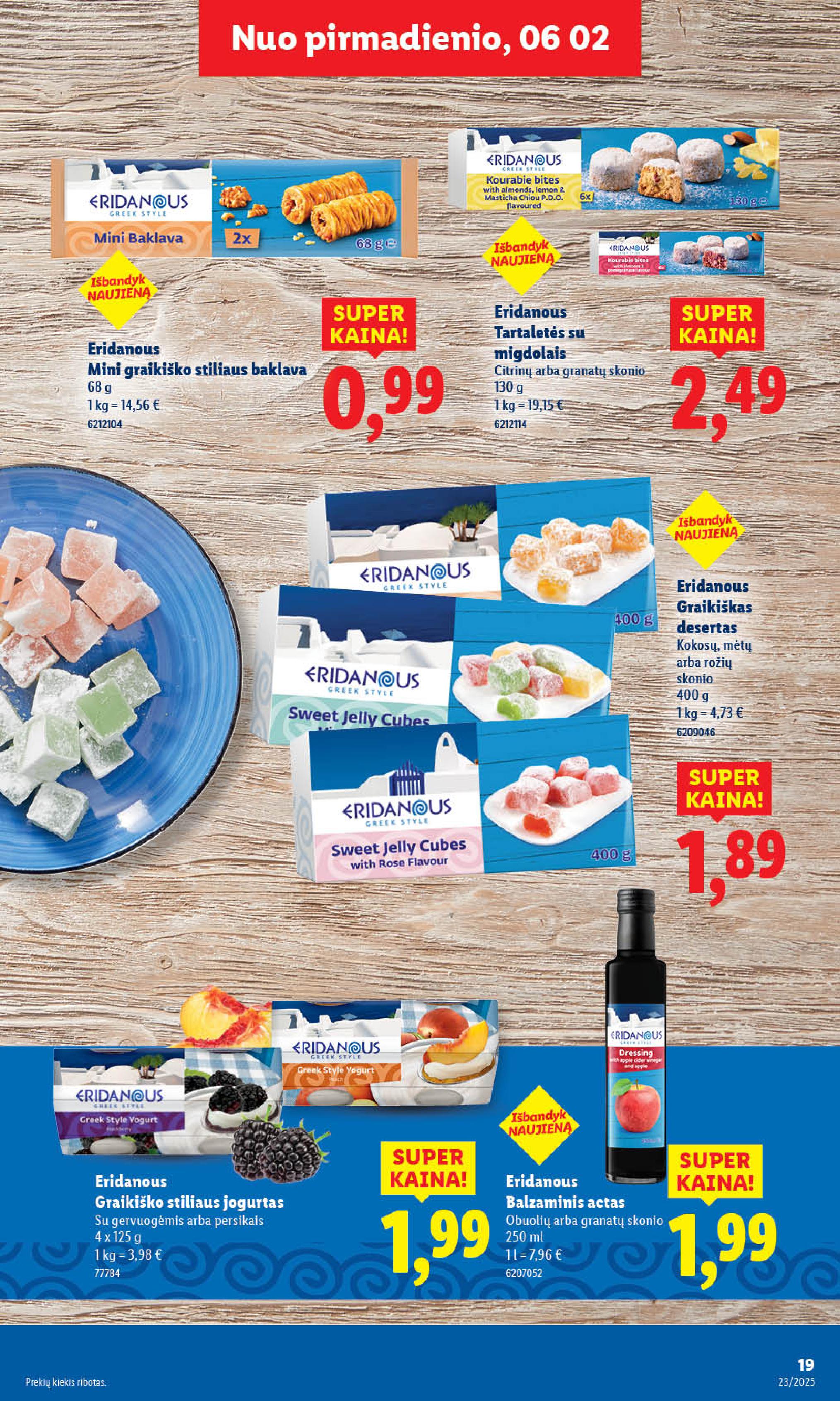 Naujausias LIDL kaininis katalogas 2025.06.02 - 2025.06.08
