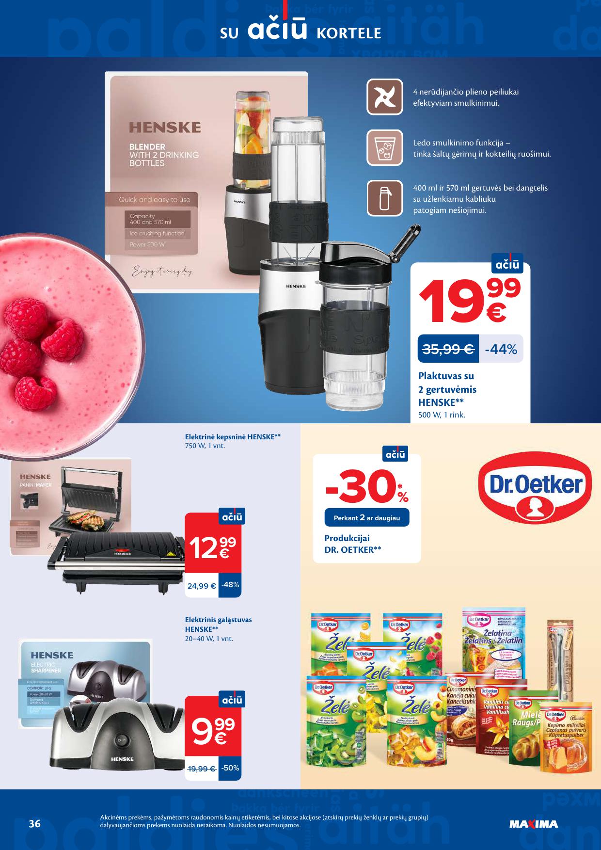 Naujausias MAXIMA kaininis katalogas 2026.03.31 - 2026.04.06
