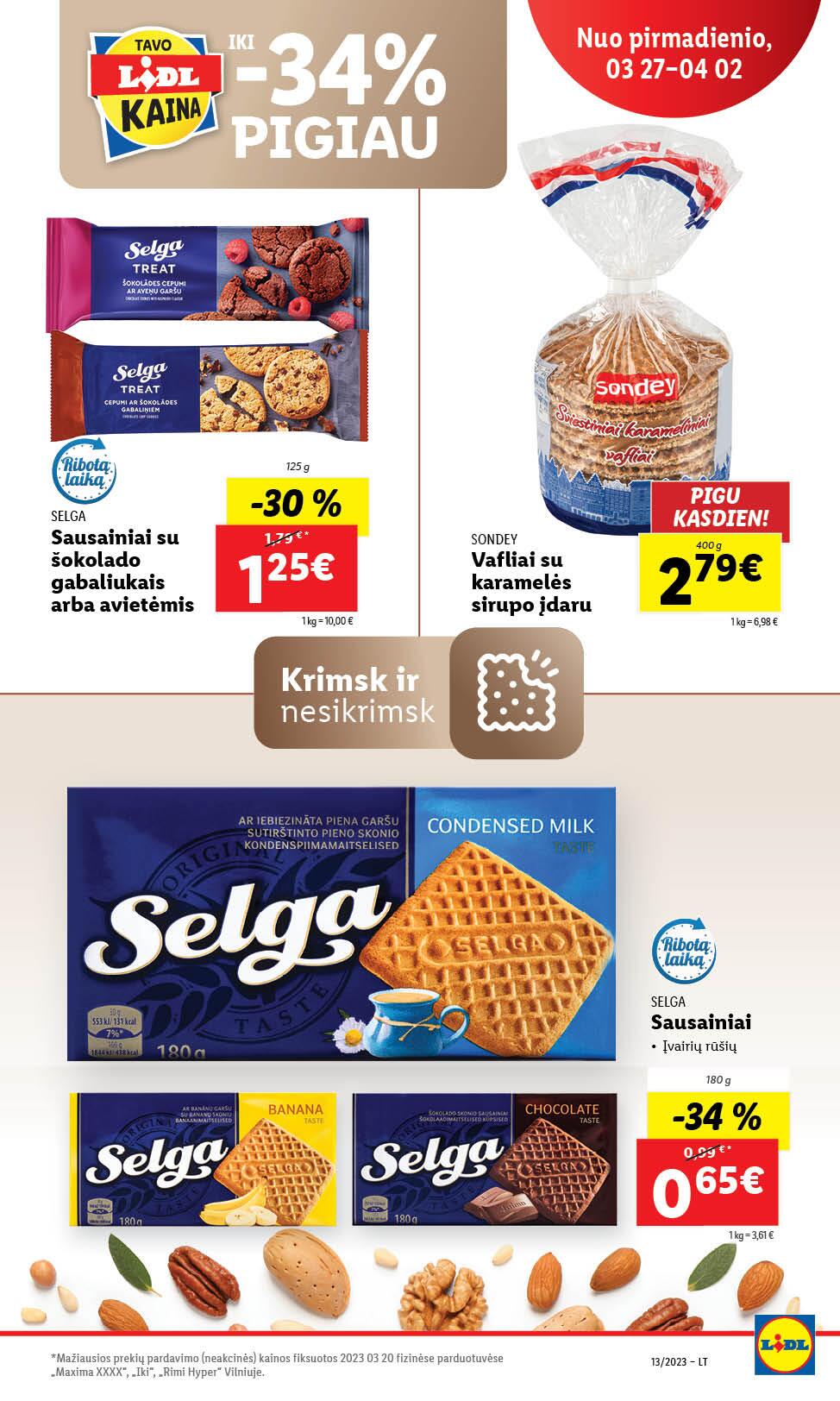Naujausias LIDL kaininis katalogas 2023.03.16 - 2023.04.02