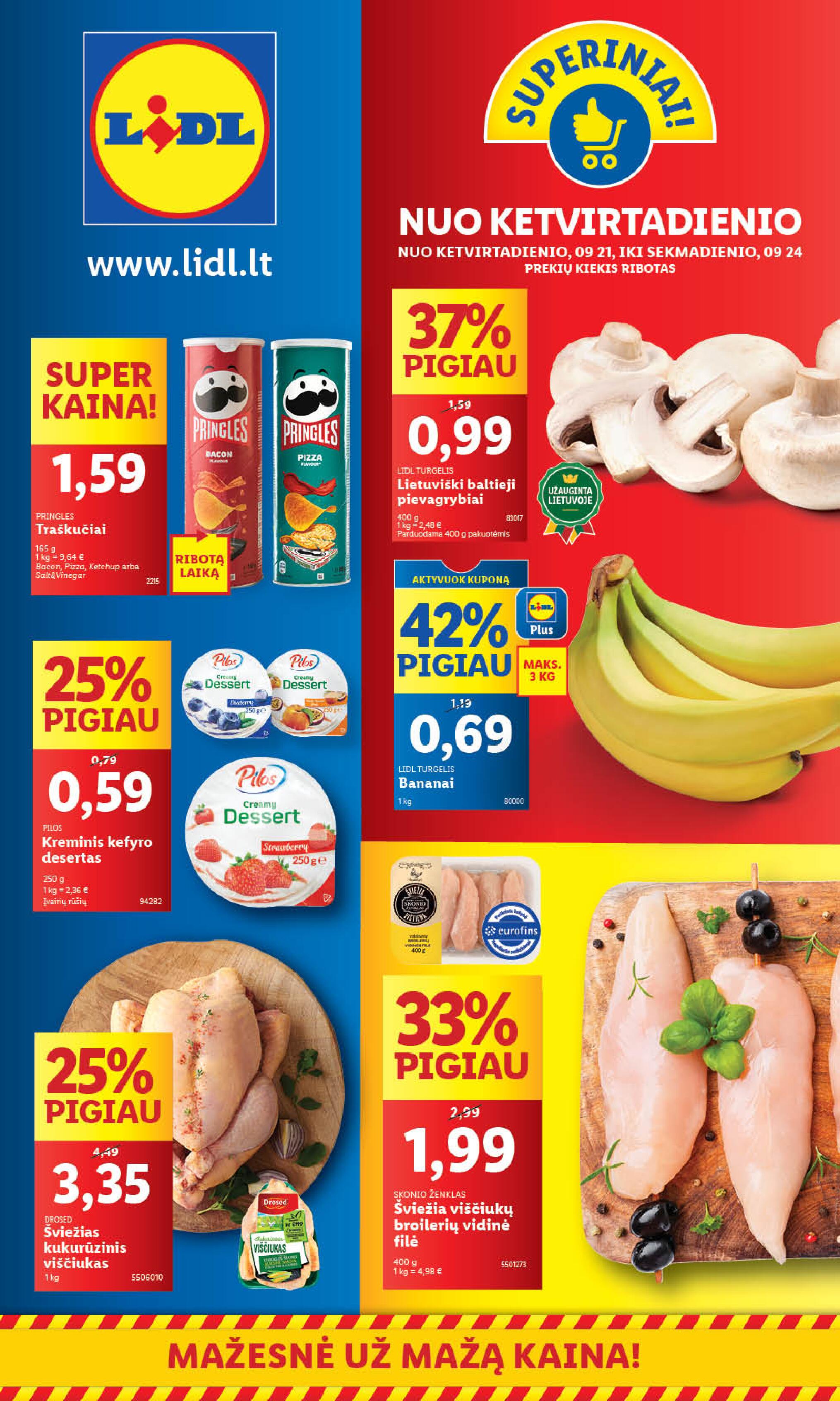 Naujausias LIDL kaininis katalogas 2023.09.18 - 2023.09.24