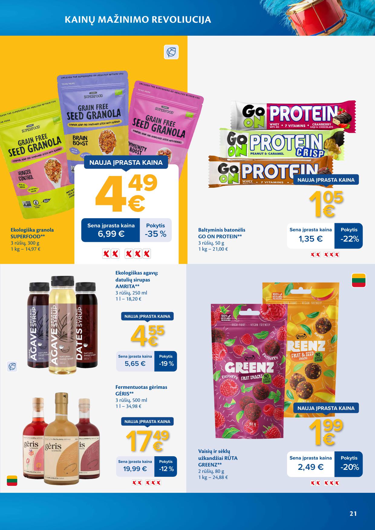 MAXIMA nuolaidų leidinys "Kainų mažinimo revoliucija"