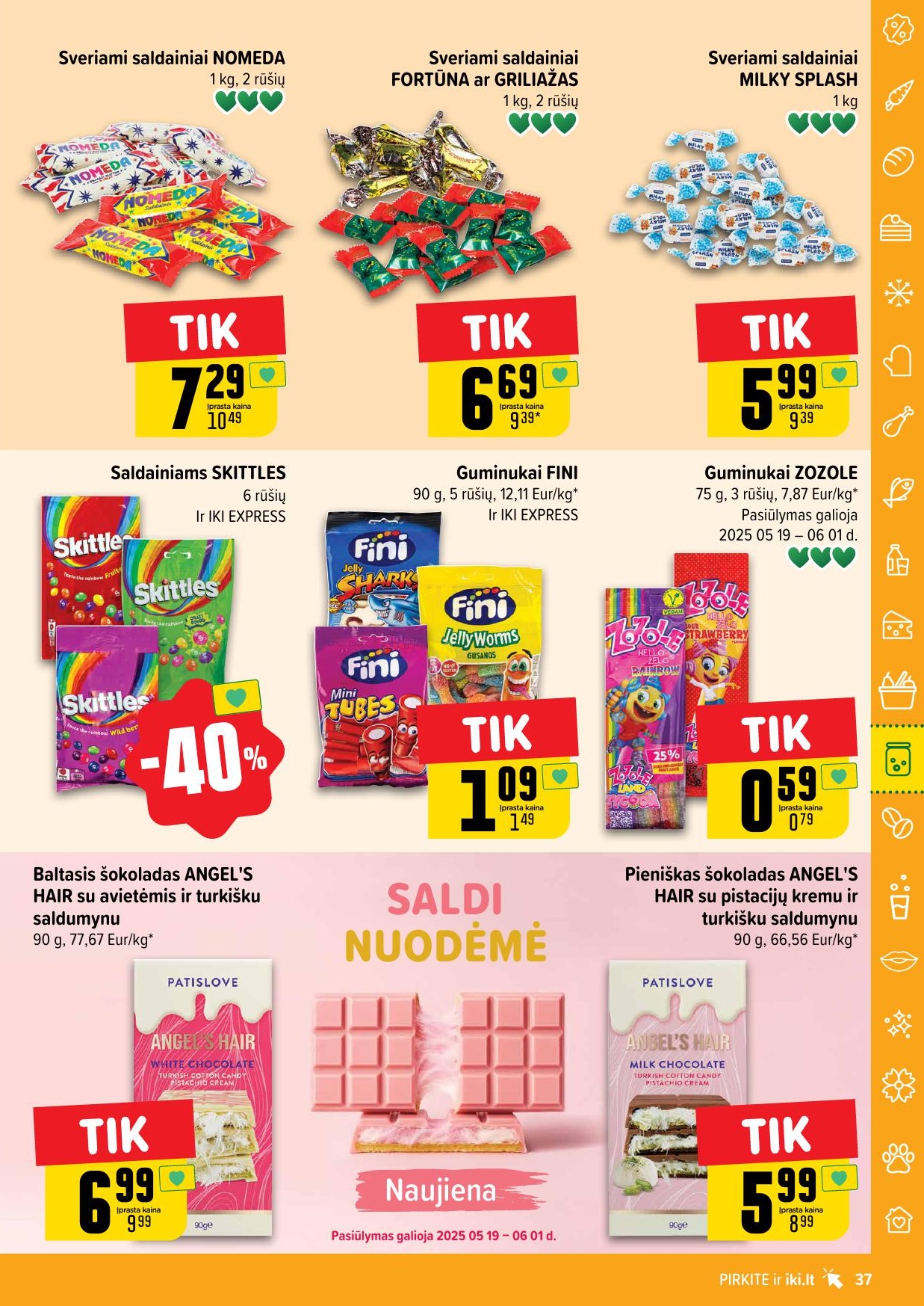 Naujausias IKI kaininis katalogas 2025.05.19 - 2025.05.25
