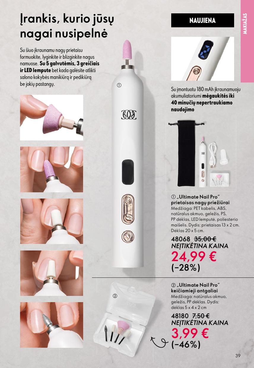 Naujas ORIFLAME katalogas galioja 2026.04.22 - 2026.05.12