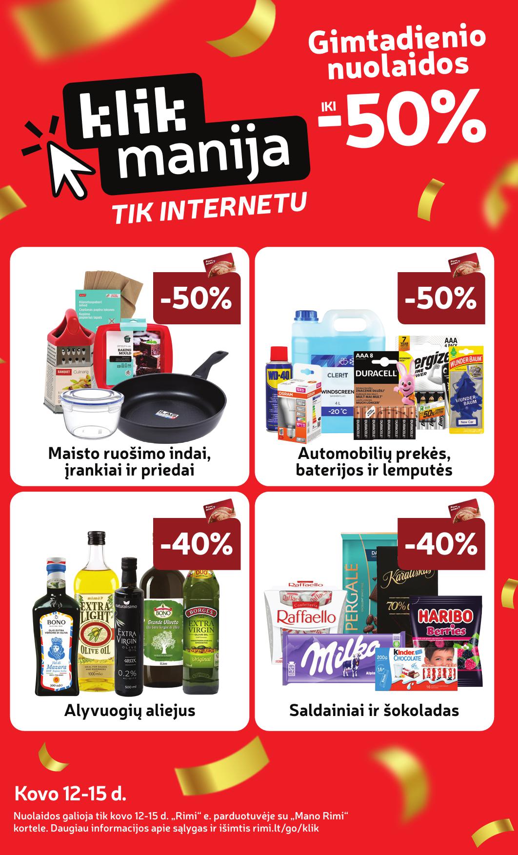 Naujausias RIMI kaininis katalogas 2026.03.10 - 2026.03.16