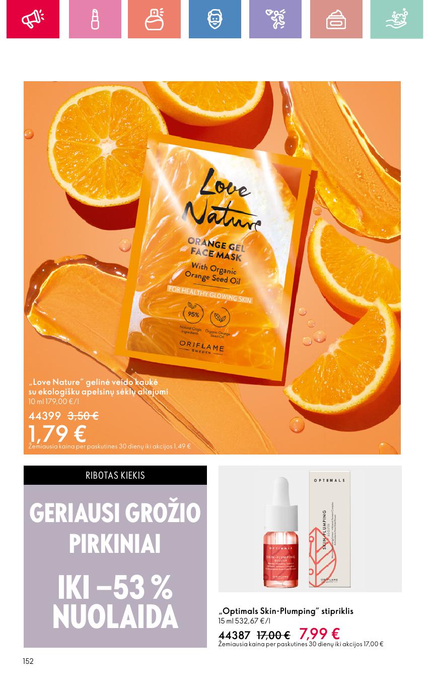 ORIFLAME katalogas galioja 2025.06.01 - 2025.06.21