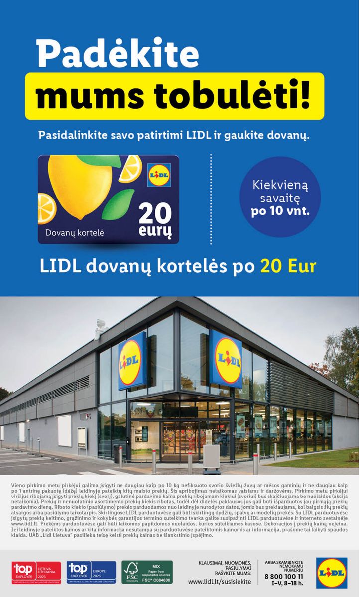 Naujausias LIDL kaininis katalogas 2023.02.27 - 2023.03.05