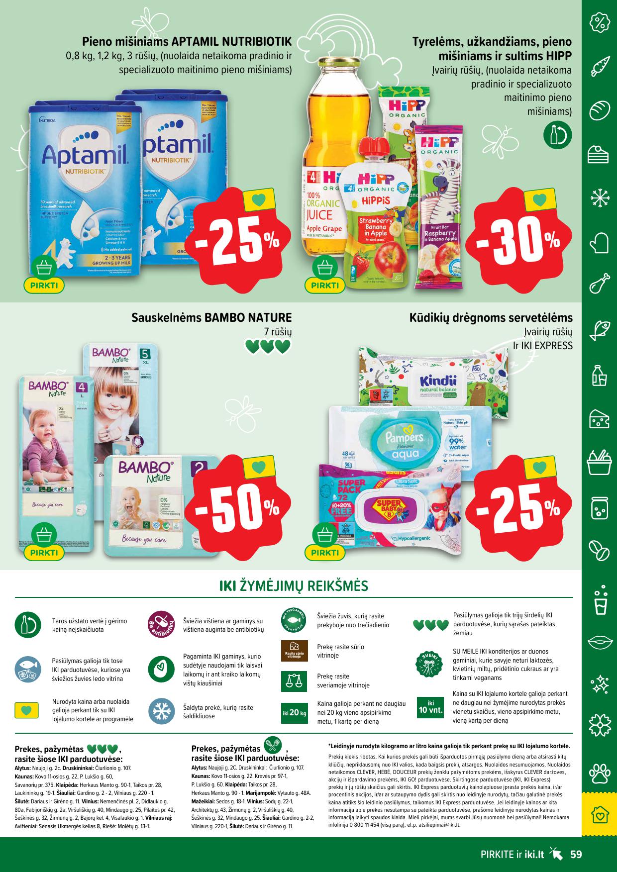 IKI SAVAITĖLĖ akcijų ir nuolaidų leidinys Nr.29 2025.07.14 - 2025.07.20