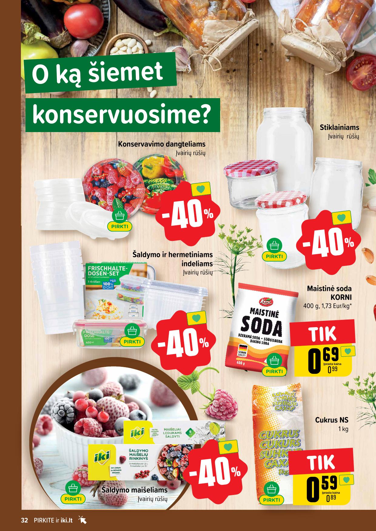 IKI SAVAITĖLĖ akcijų ir nuolaidų leidinys Nr.24 2026.06.08 - 2026.06.14