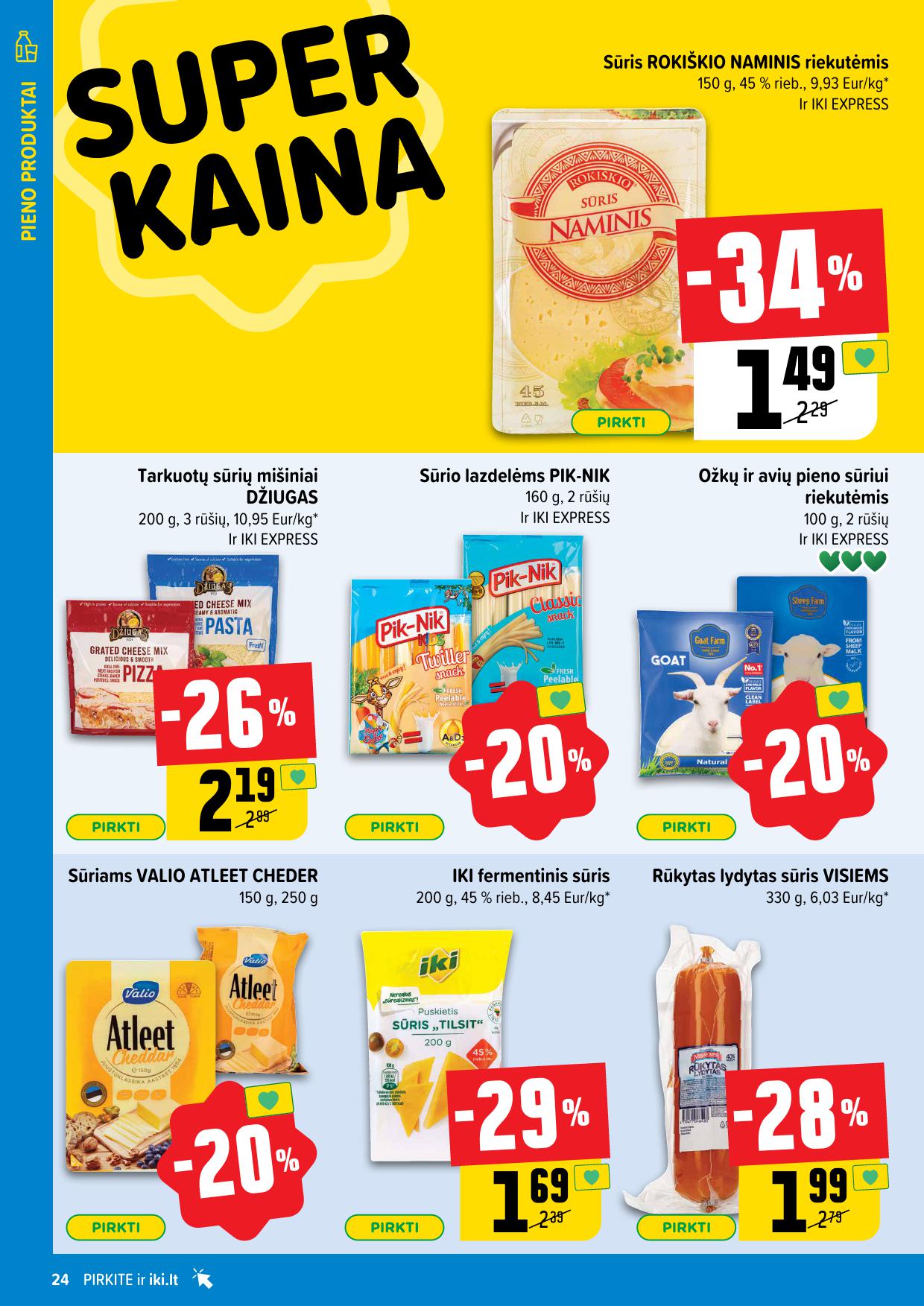 Naujausias IKI kaininis katalogas 2025.05.05 - 2025.05.11