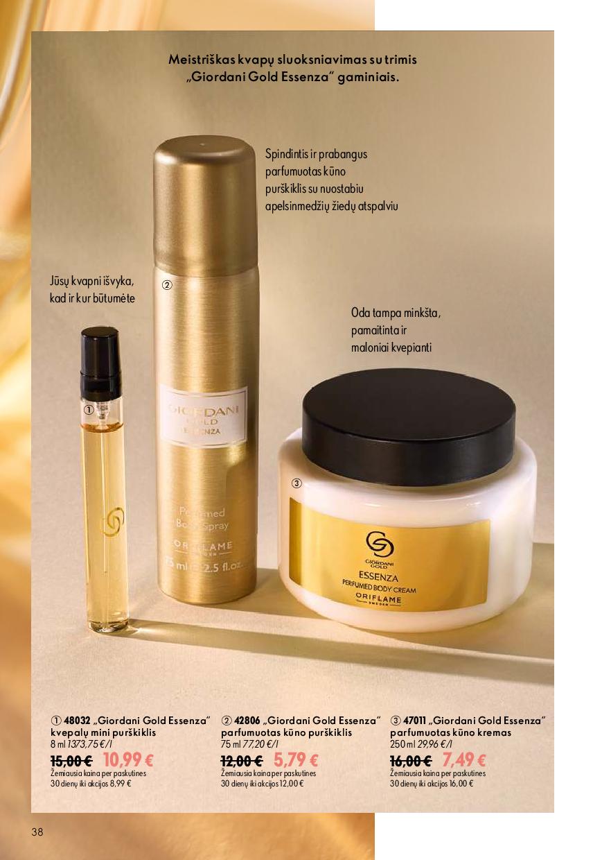 Naujas ORIFLAME  katalogas galioja 2026.08.26 - 2026.09.15