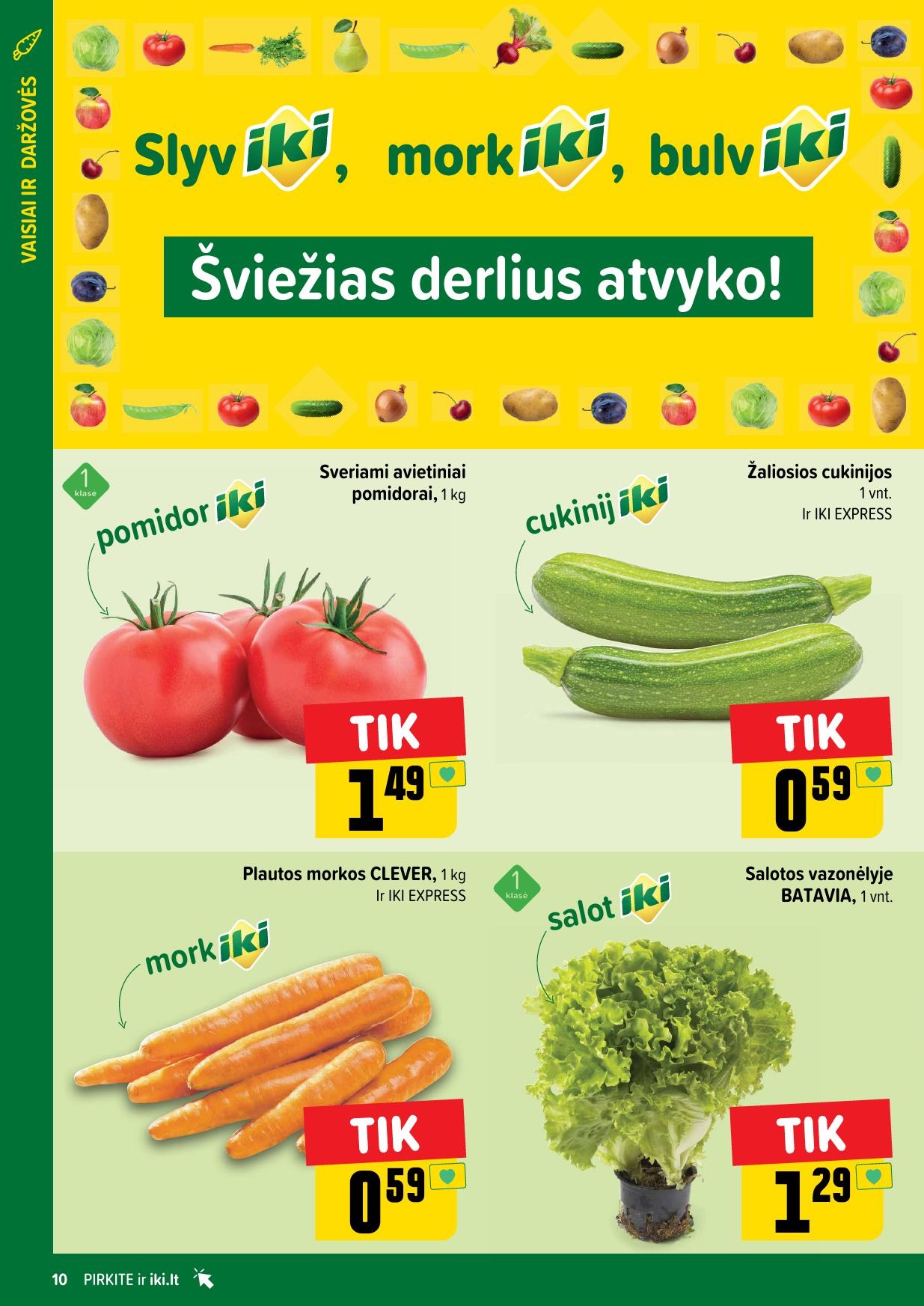Naujausias IKI kaininis katalogas 2024.08.26 - 2024.09.01